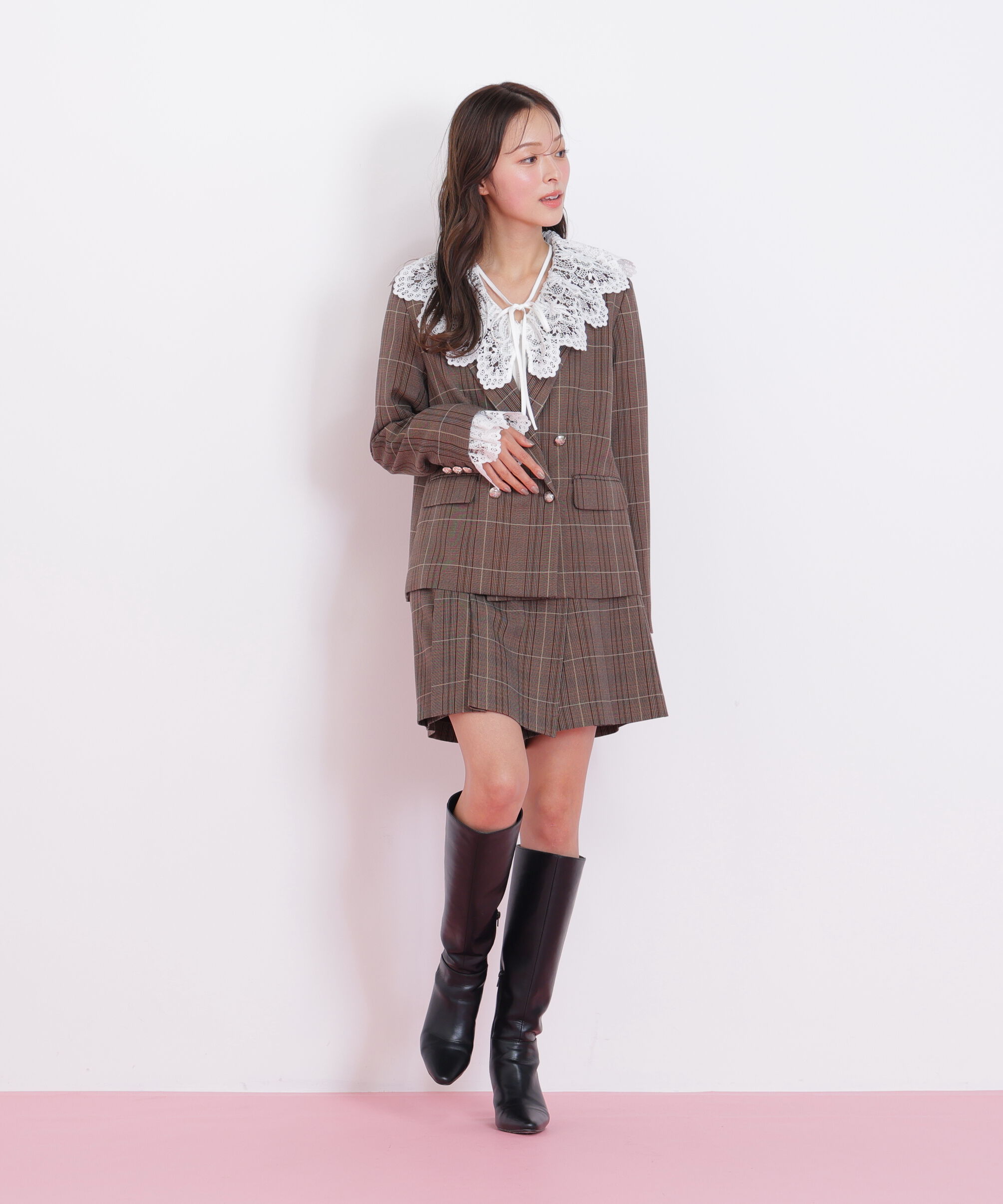  「レース衿ブラウス」|シャツ・ブラウス|