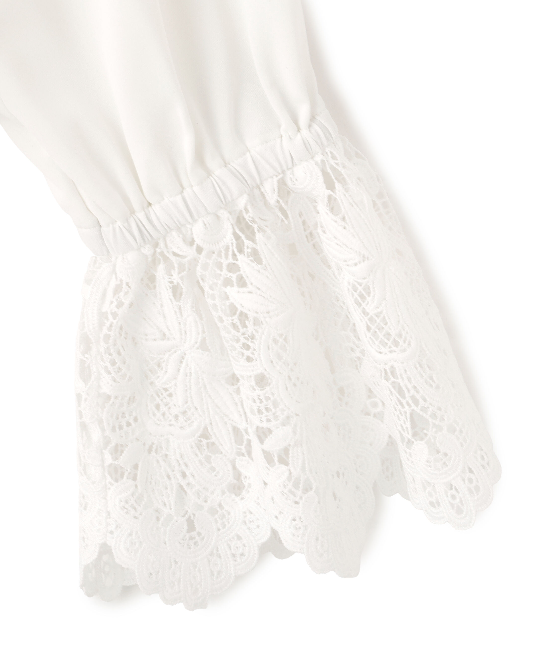  「レース衿ブラウス」|シャツ・ブラウス|