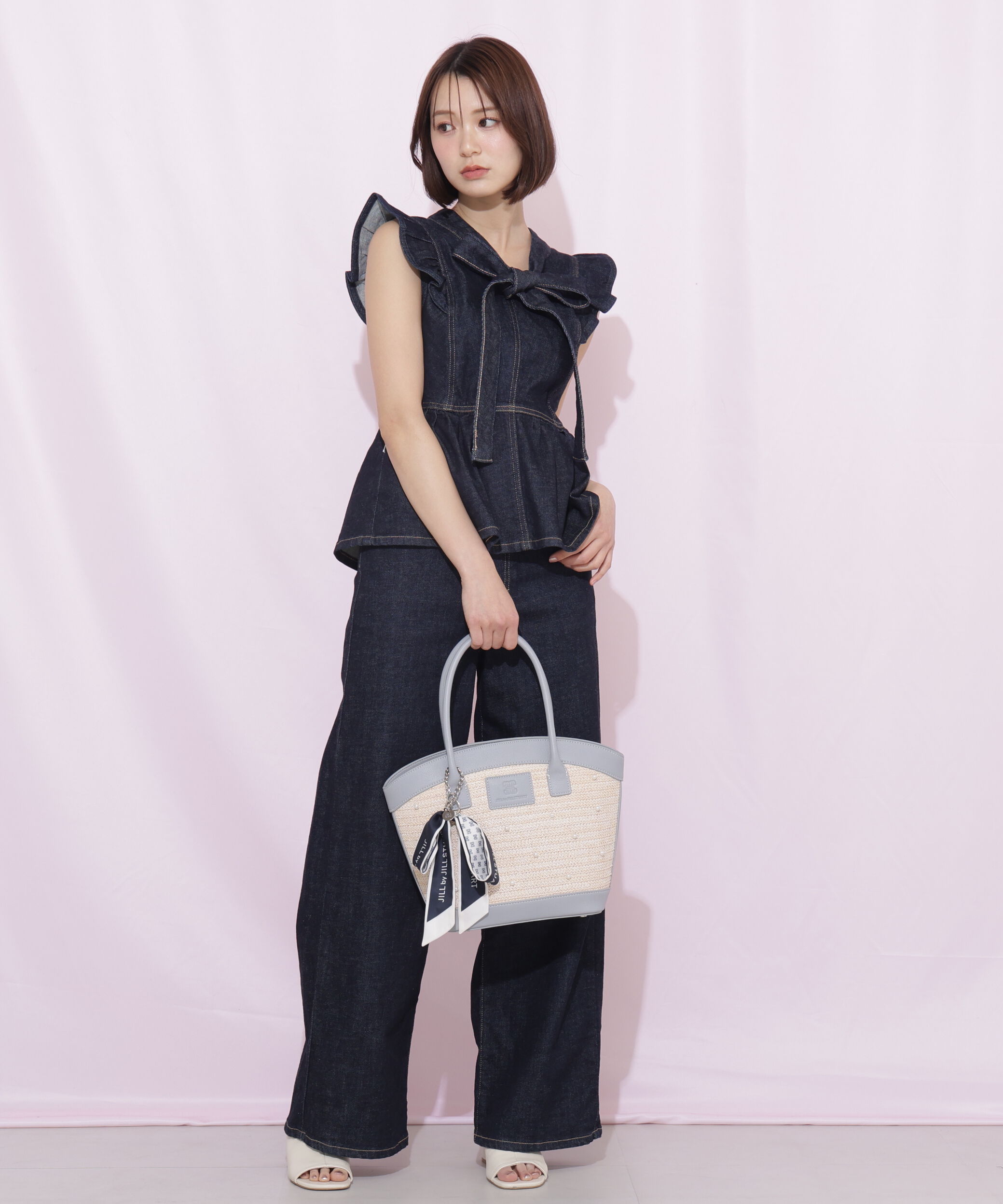  「SOMETHING 別注デニムビスチェ」|シャツ・ブラウス|