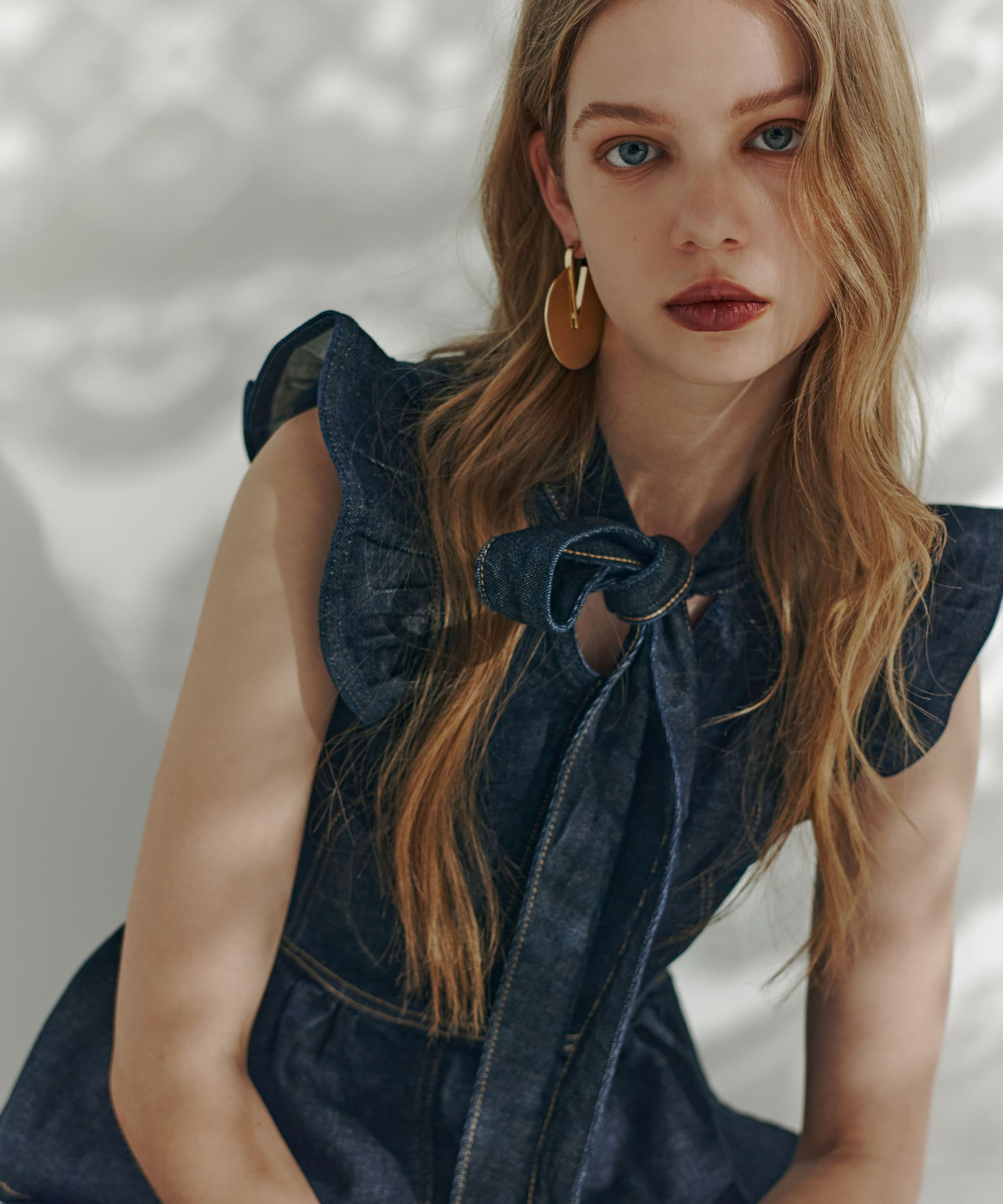  「SOMETHING 別注デニムビスチェ」|シャツ・ブラウス|