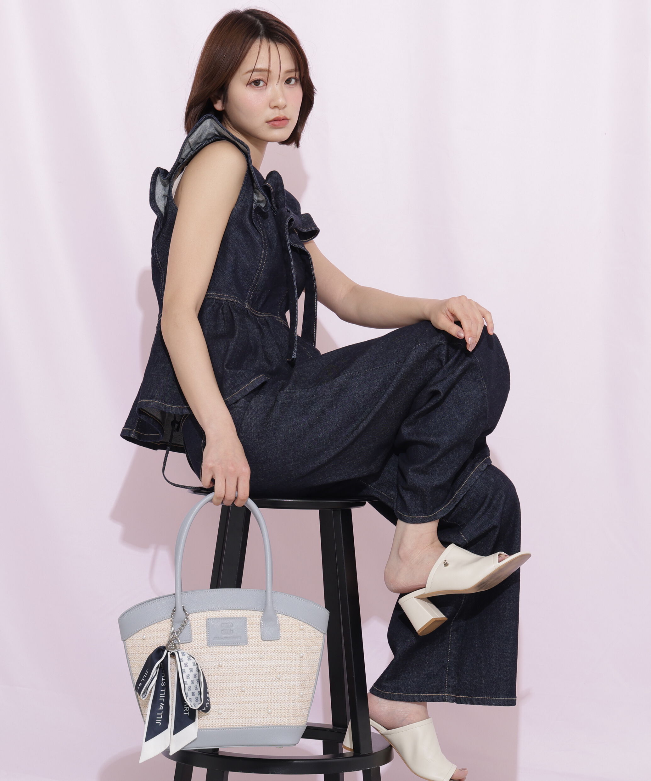  「SOMETHING 別注デニムビスチェ」|シャツ・ブラウス|