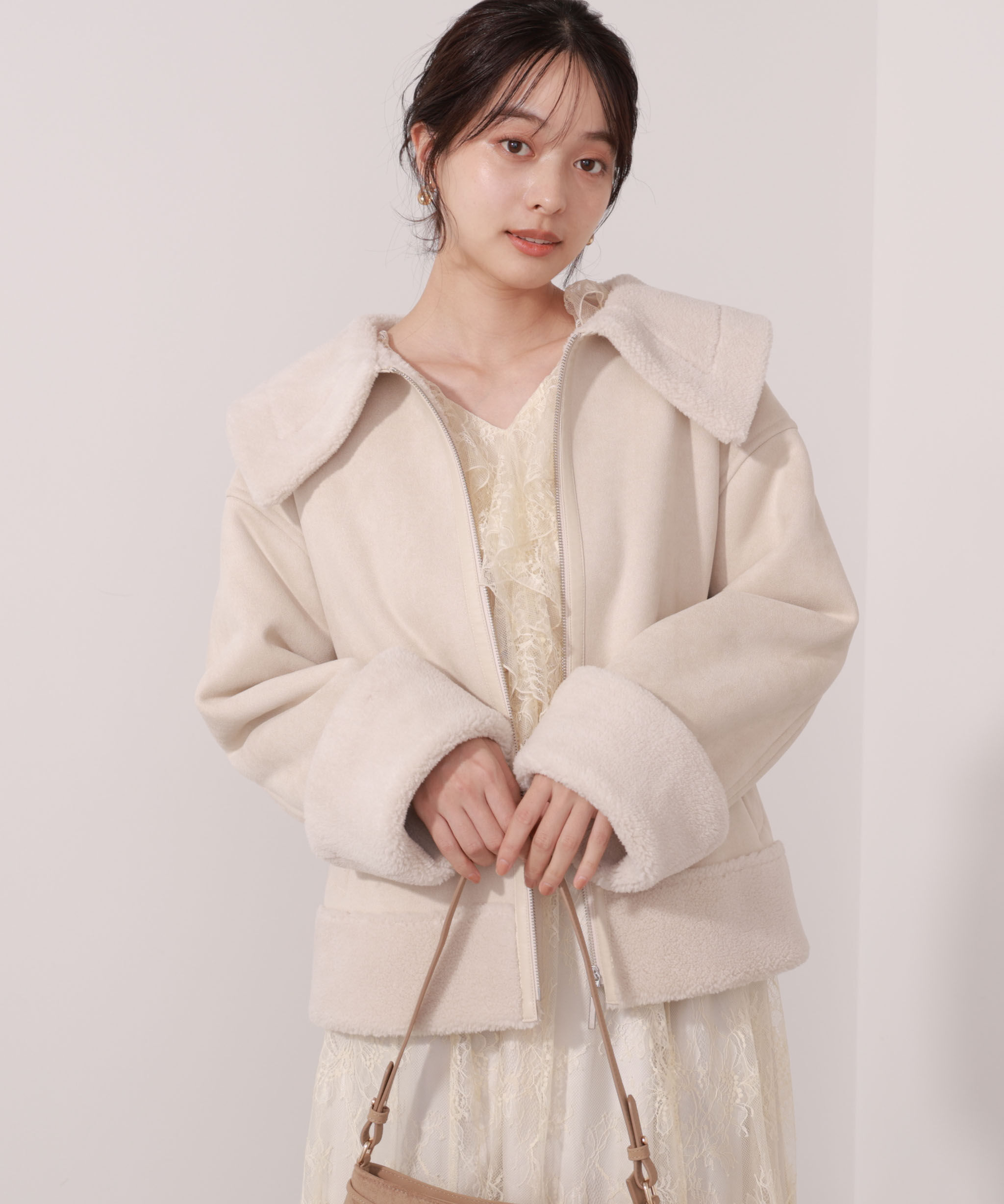 PROPORTION BODY DRESSING「フェイクムートン 25AW」|ブルゾン・スタジャン|