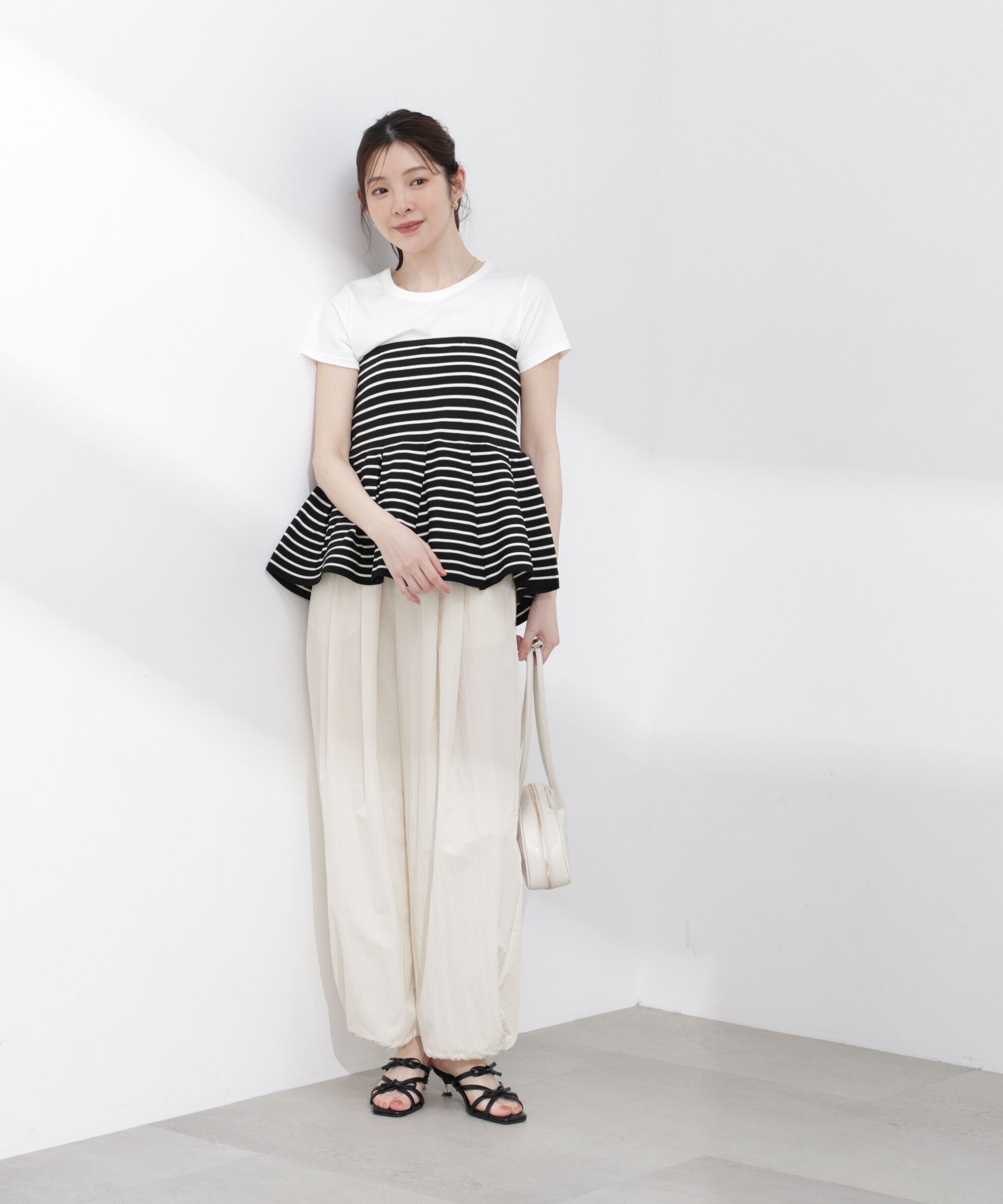 PROPORTION BODY DRESSING「〈a/mie〉ナイロンタックパンツ 26SS」|その他|