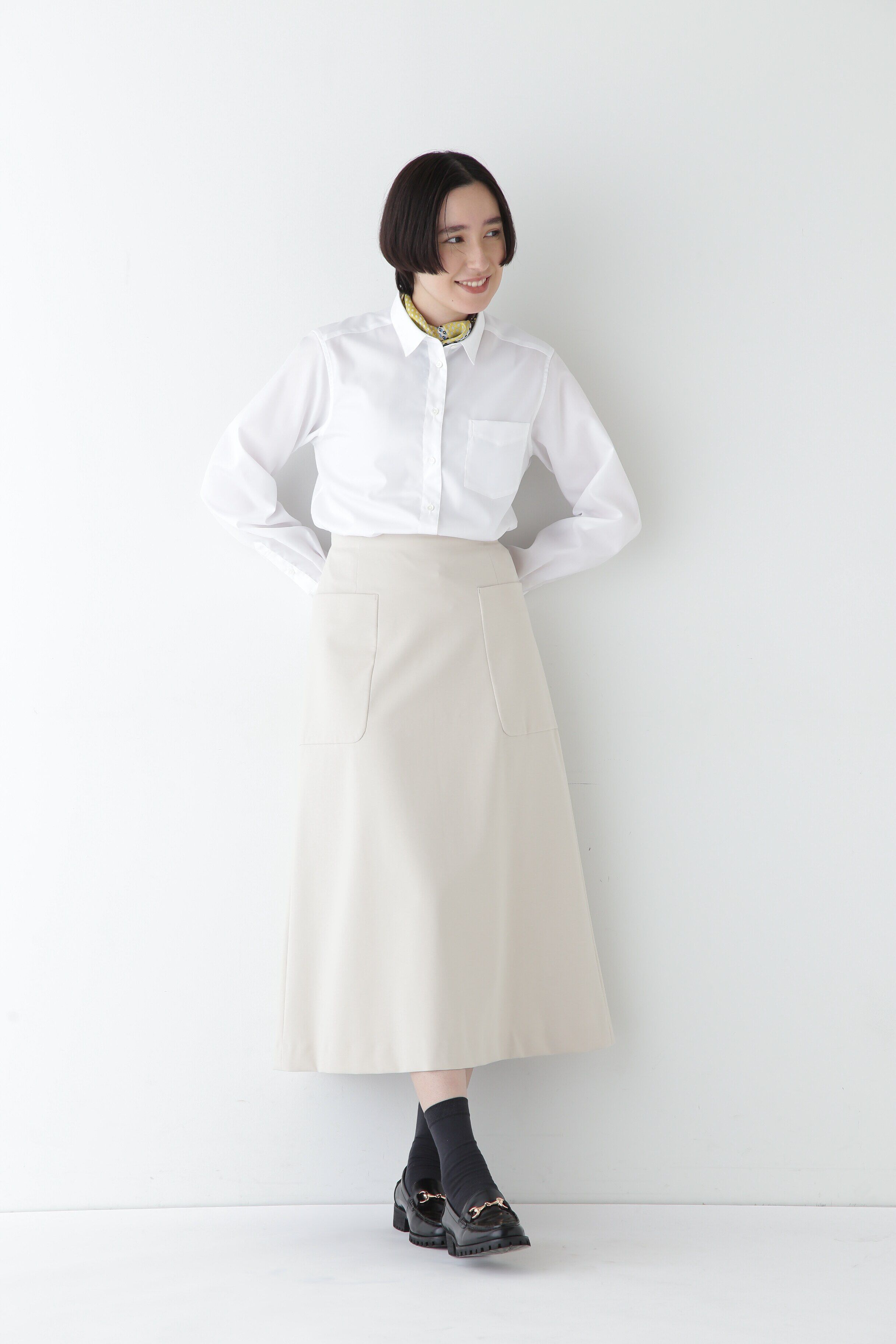  「◆ベーシックカラーシャツ」|シャツ・ブラウス|