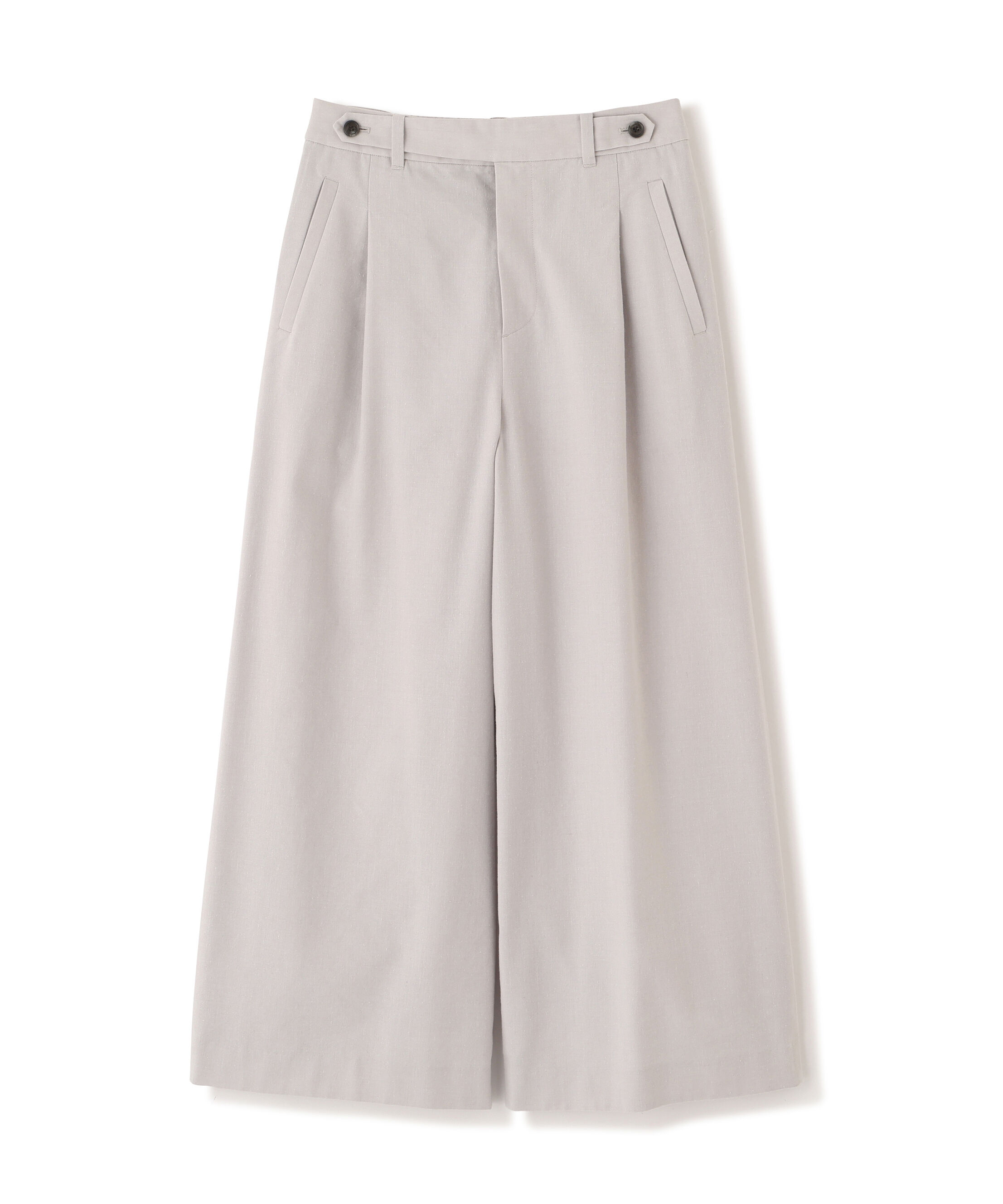  「◆《マルチサイズ/ウォッシャブル》ドライタッチリネン混ガウチョパンツ」|その他|