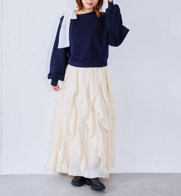 archives「エスカルゴラッフルスカート」|スカート|
