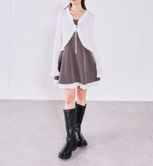 archives「裾レイヤードミニキャミワンピース」|ワンピース|