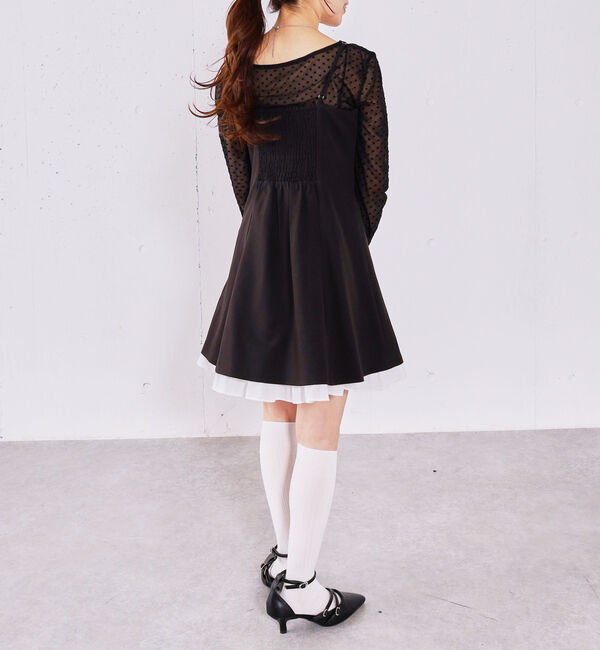 archives「裾レイヤードミニキャミワンピース」|ワンピース|