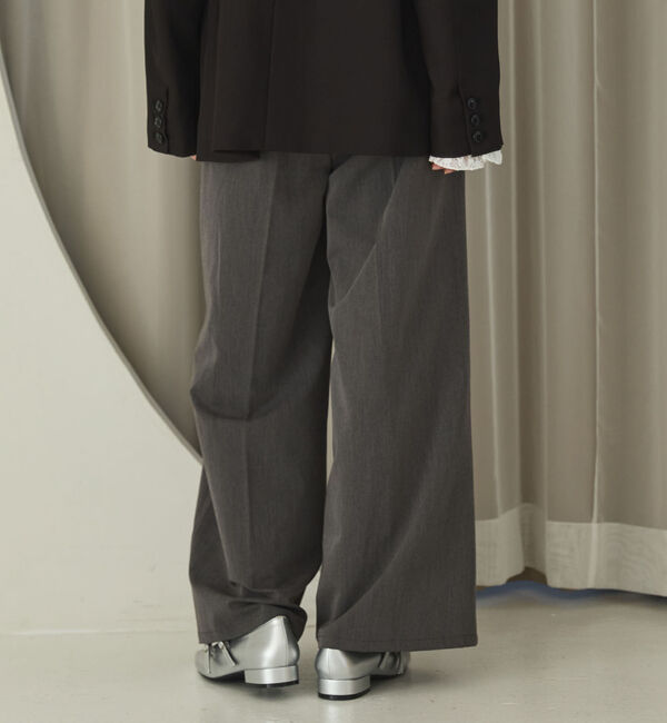 archives「【ＯＮかわ】プリーツペプラムビスチェ&times;スラックスＳＥＴ」|ワンピース|