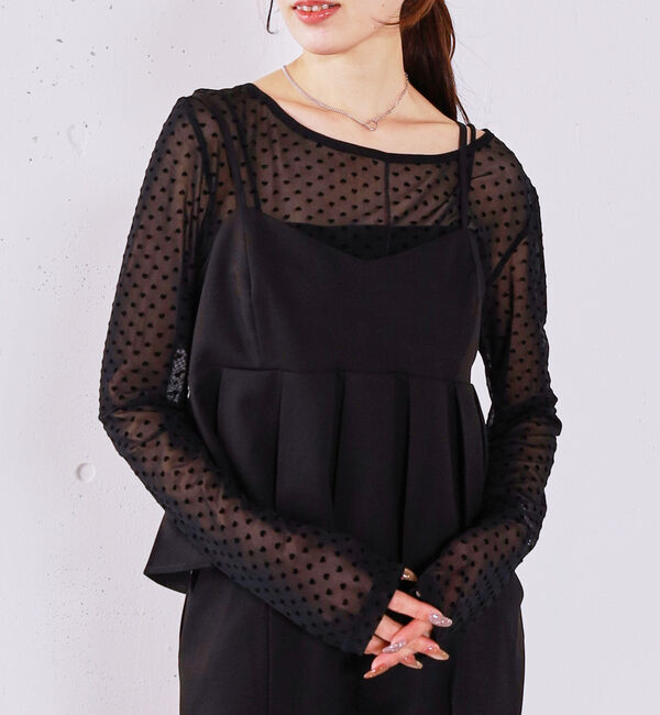 archives「【ＯＮかわ】プリーツペプラムビスチェ&times;スラックスＳＥＴ」|ワンピース|