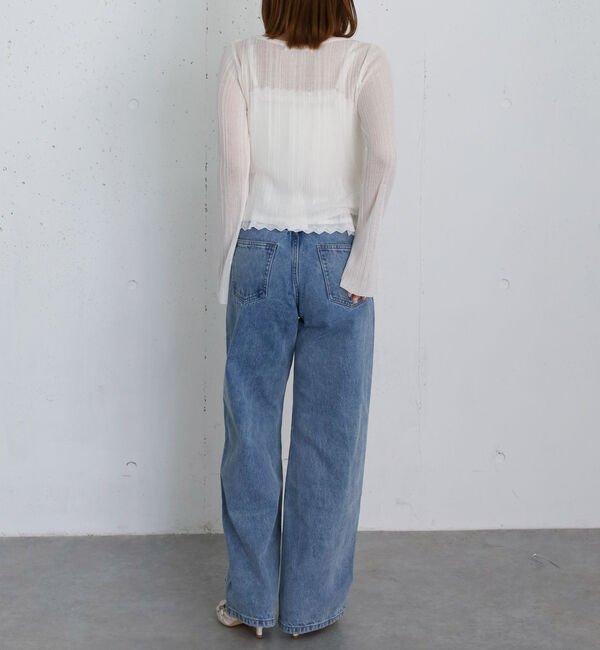 archives「コンパクトシアーＣＤ&times;コットンレースタックキャミＳＥＴ」|カーディガン|