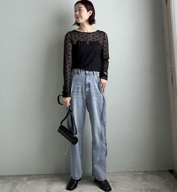 Doux archives「ストレッチレーストップス／」|Tシャツ・カットソー|