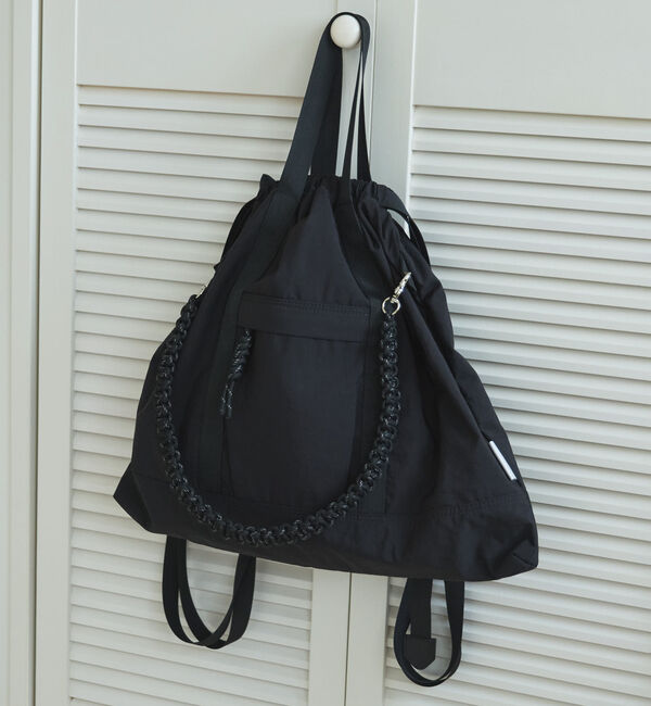 Doux archives「ナイロン３ＷＡＹスクエアトート」|その他|BLACK