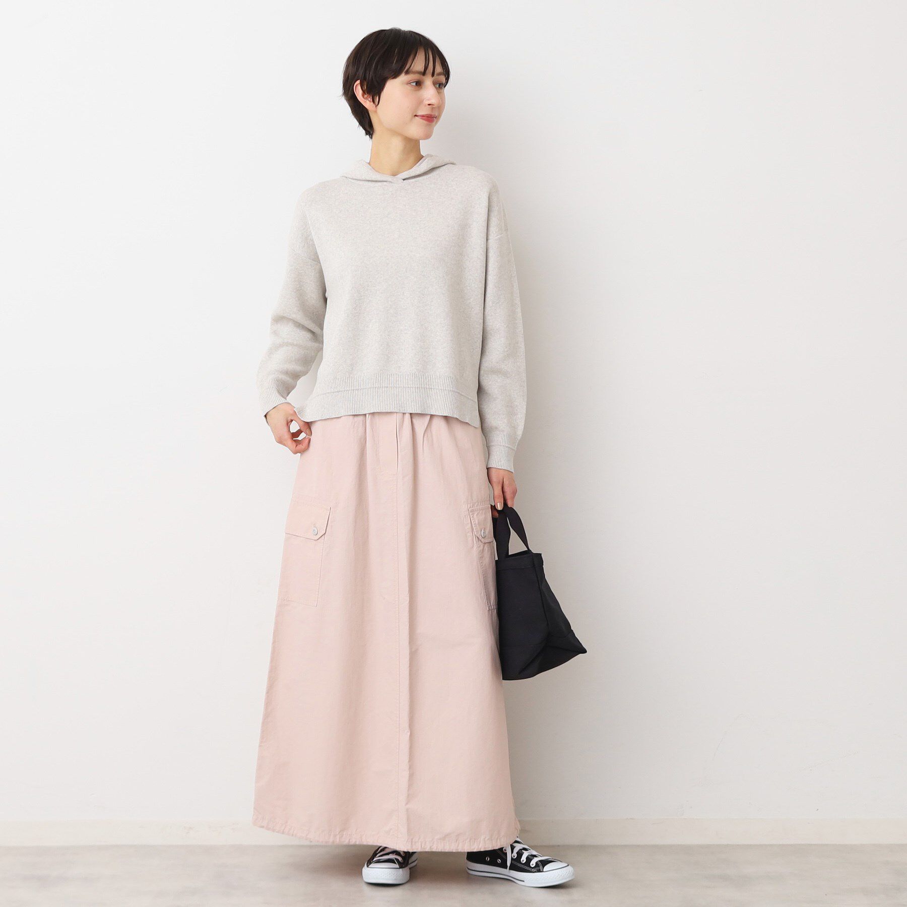 Dessin「【洗える】フーデットニット（S～L）」|ニット・セーター|