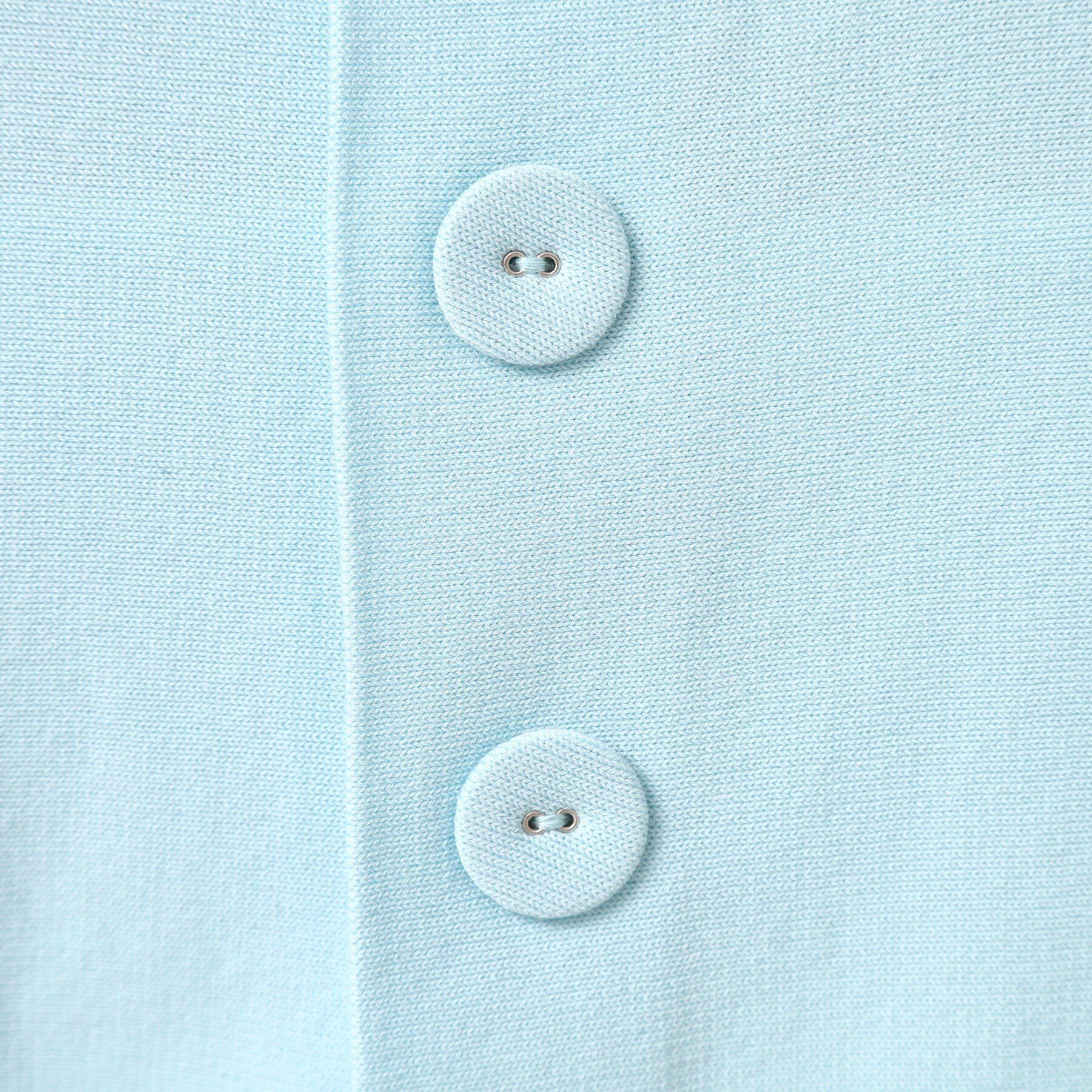 Dessin「【選べる7色展開・洗える】後ろボタンニットプルオーバー七分袖（XS～L）」|ニット・セーター|