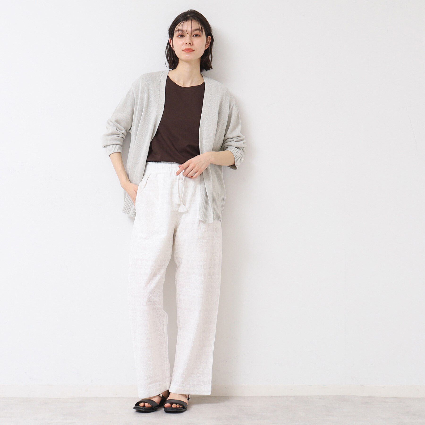 Dessin「【洗える】ミドルゲージカーディガン （S～L）」|カーディガン|