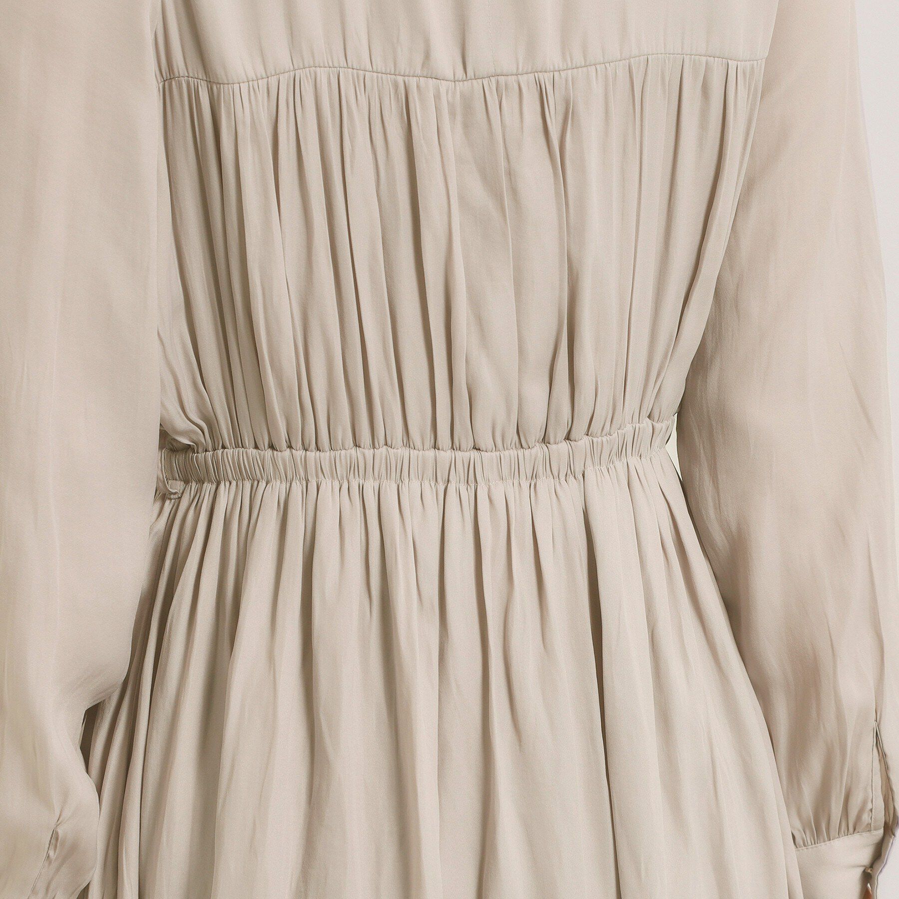 ITS&rsquo;DEMO「【入卒／手洗い可】サテンベルト付きワンピース」|ワンピース|