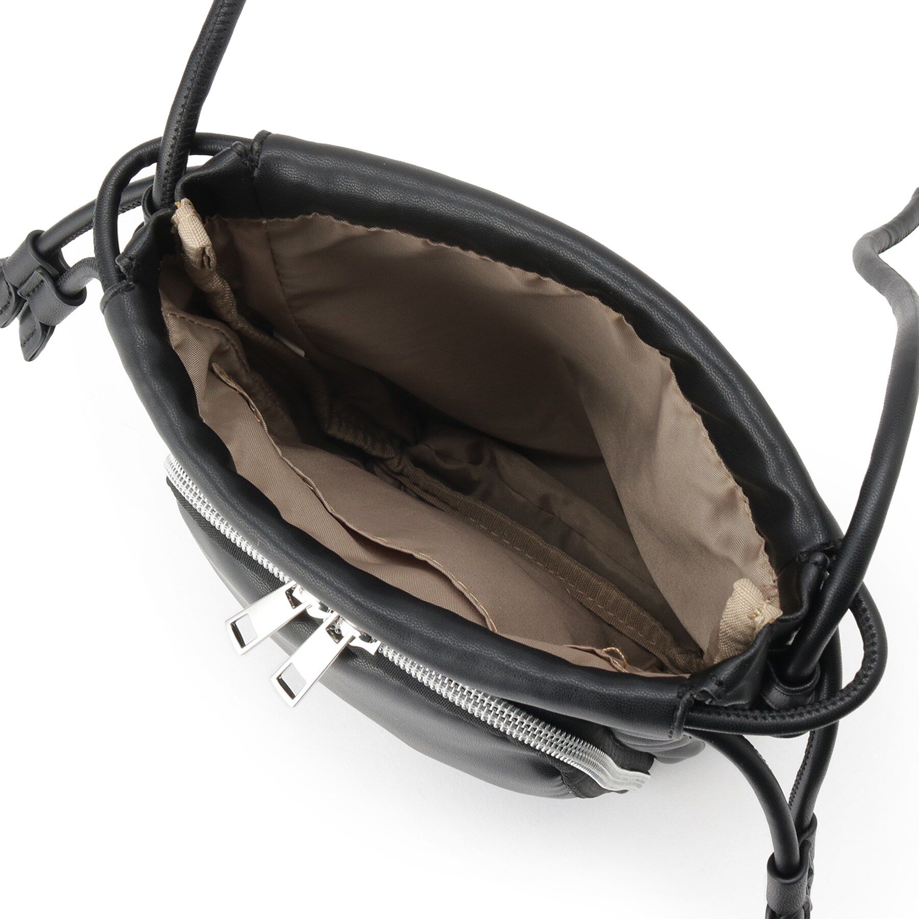 ITS&rsquo;DEMO「ポーチ付き巾着ミニショルダー」|ショルダー・メッセンジャー|