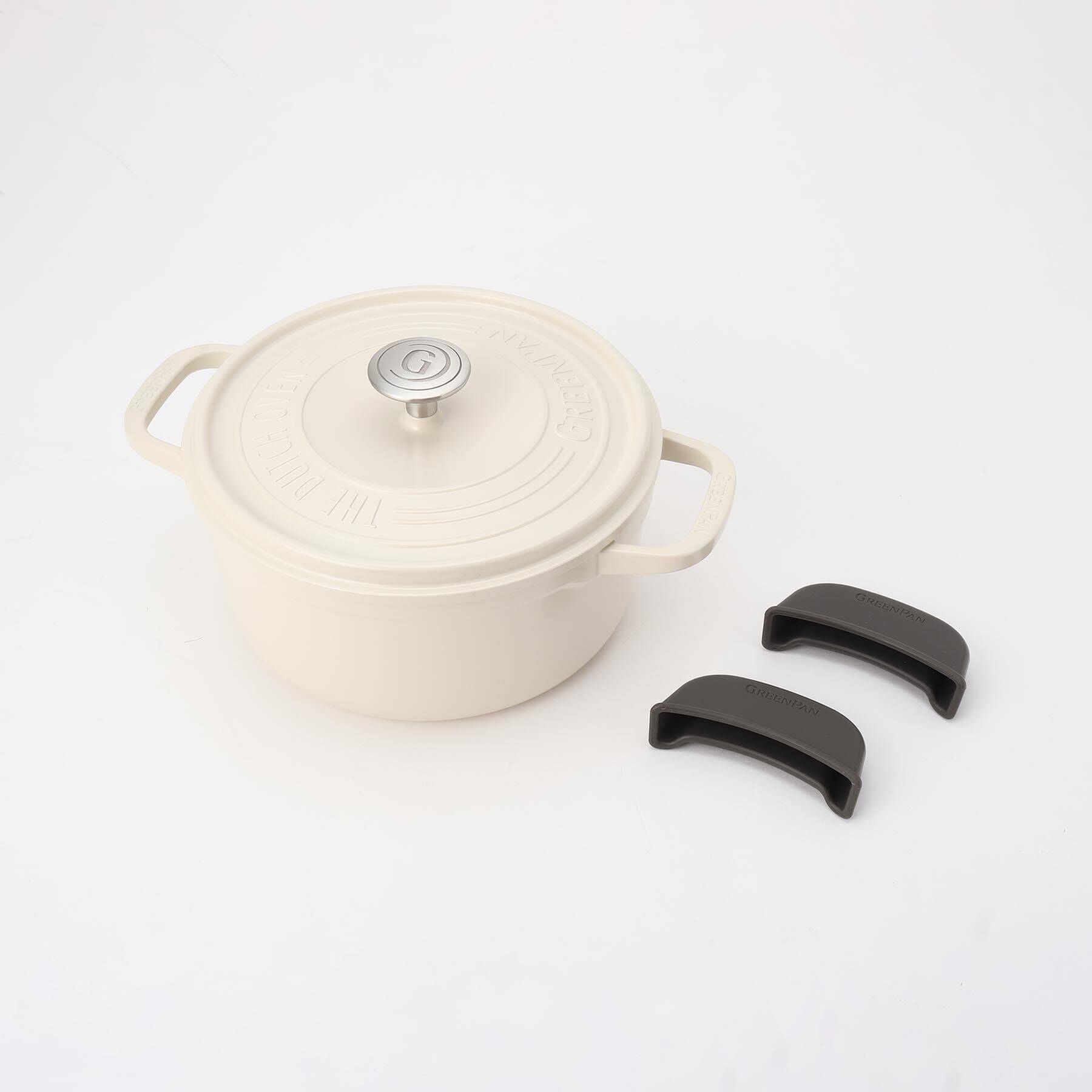 212 KITCHEN STORE「フェザーウェイト・ココット 22cm CR ＜GreenPan グリーンパン＞」|食器・キッチングッズ|