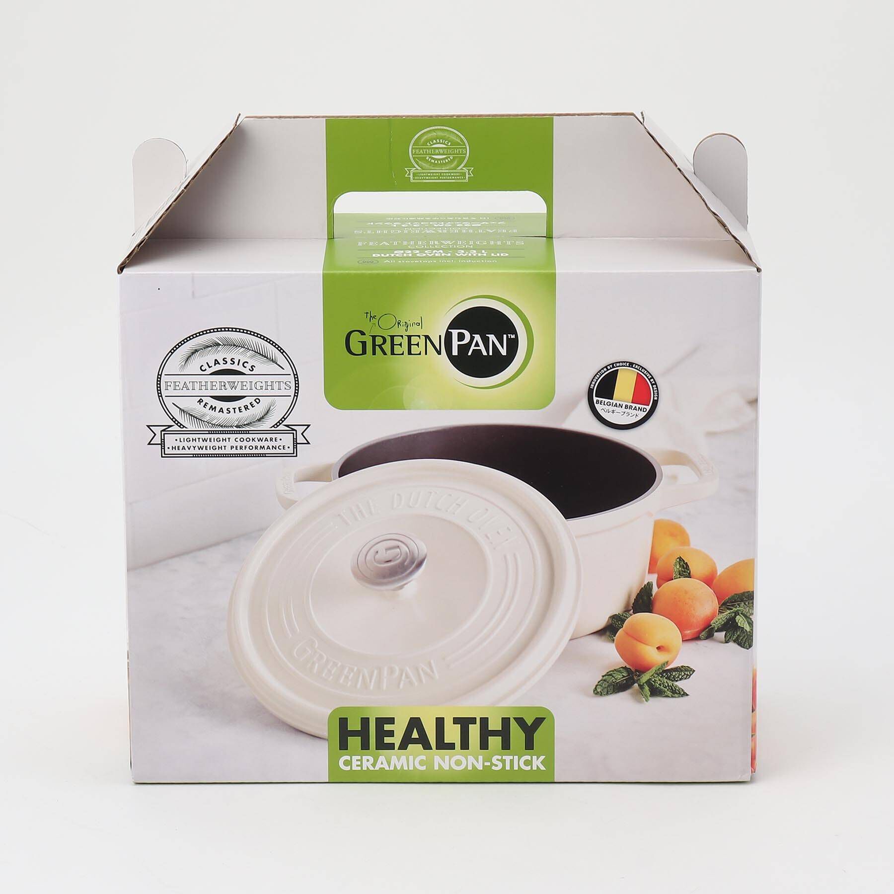 212 KITCHEN STORE「フェザーウェイト・ココット 22cm CR ＜GreenPan グリーンパン＞」|食器・キッチングッズ|