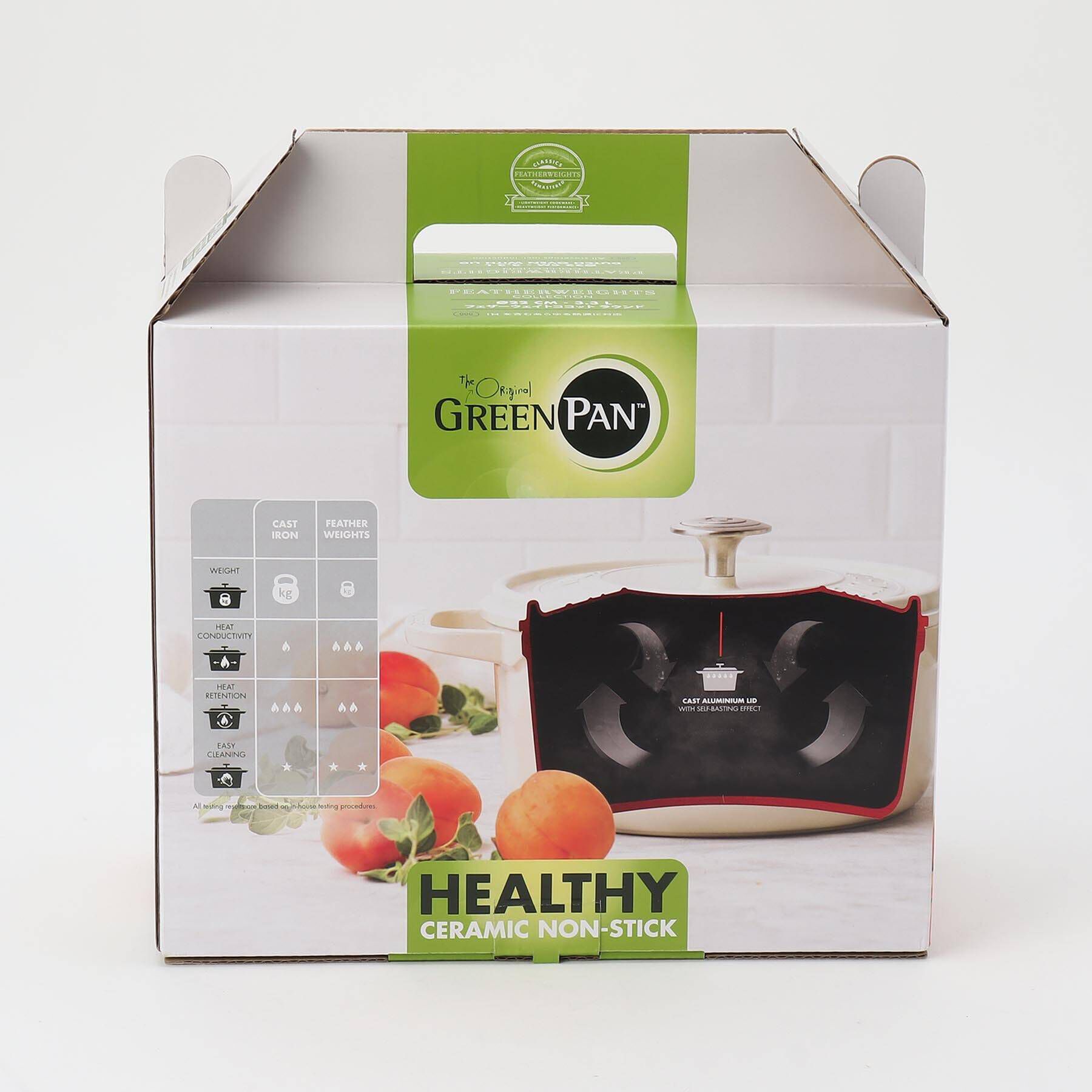 212 KITCHEN STORE「フェザーウェイト・ココット 22cm CR ＜GreenPan グリーンパン＞」|食器・キッチングッズ|