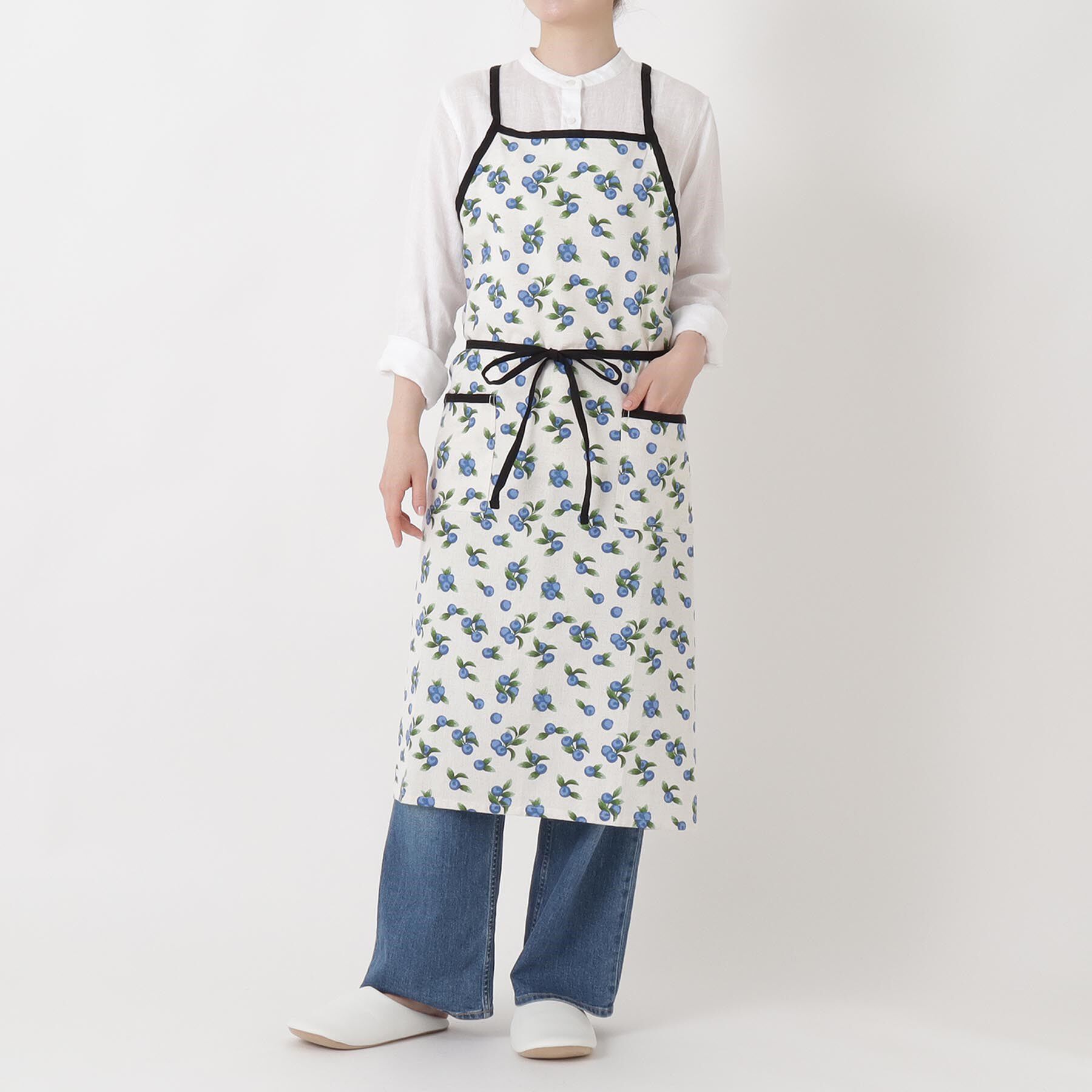 212 KITCHEN STORE「ベリーフィールド ロングエプロン NT」|食器・キッチングッズ|