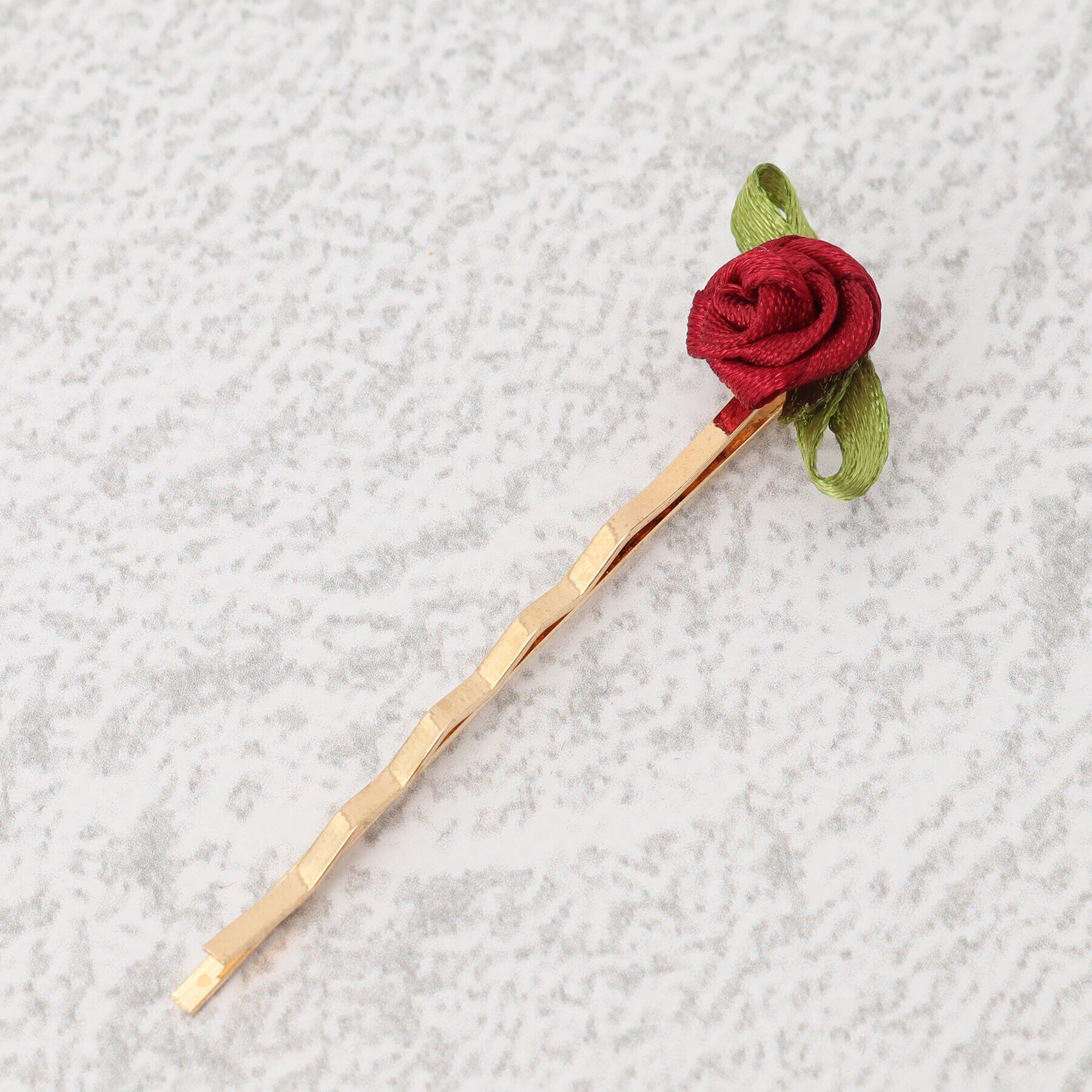 Grandedge「ガーリー系 フェミニン系 バラ ヘアピン」|その他|