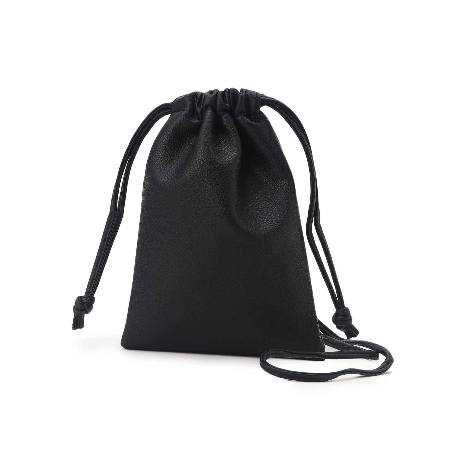 Ober Tashe「合皮ドロストミニショルダー」|ショルダー・メッセンジャー|ブラック(019)