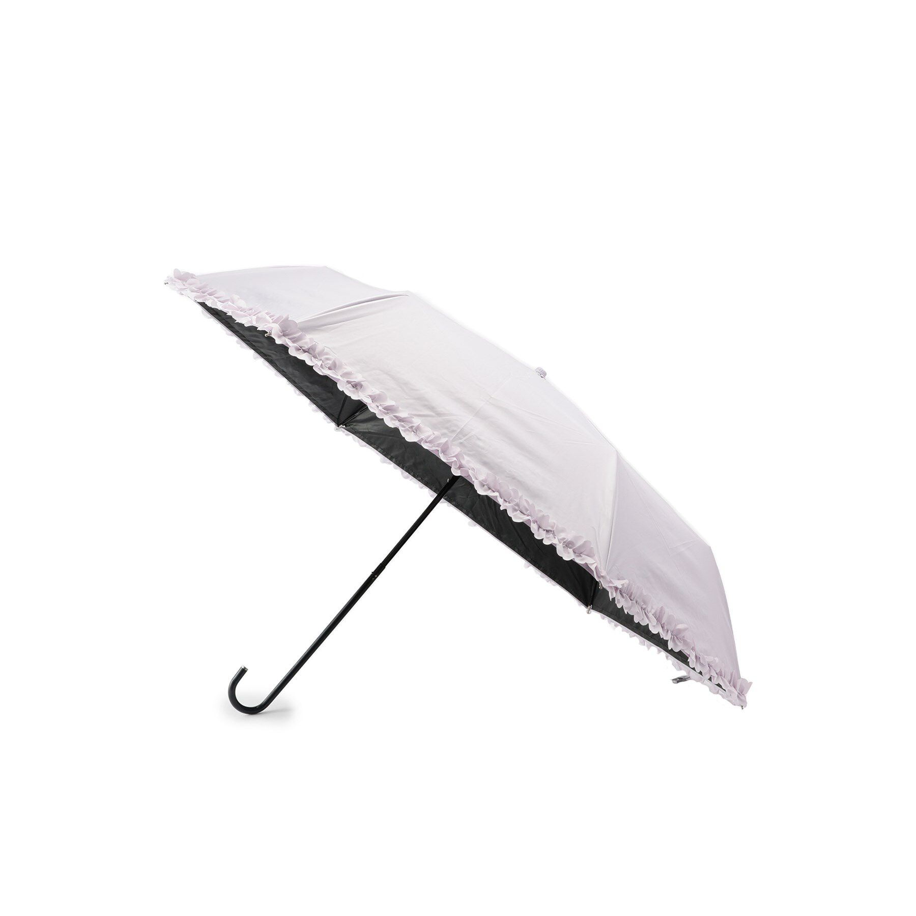 Ober Tashe「カットフリルミニ日傘／折り畳み傘／晴雨兼用」|傘|パープル(083)