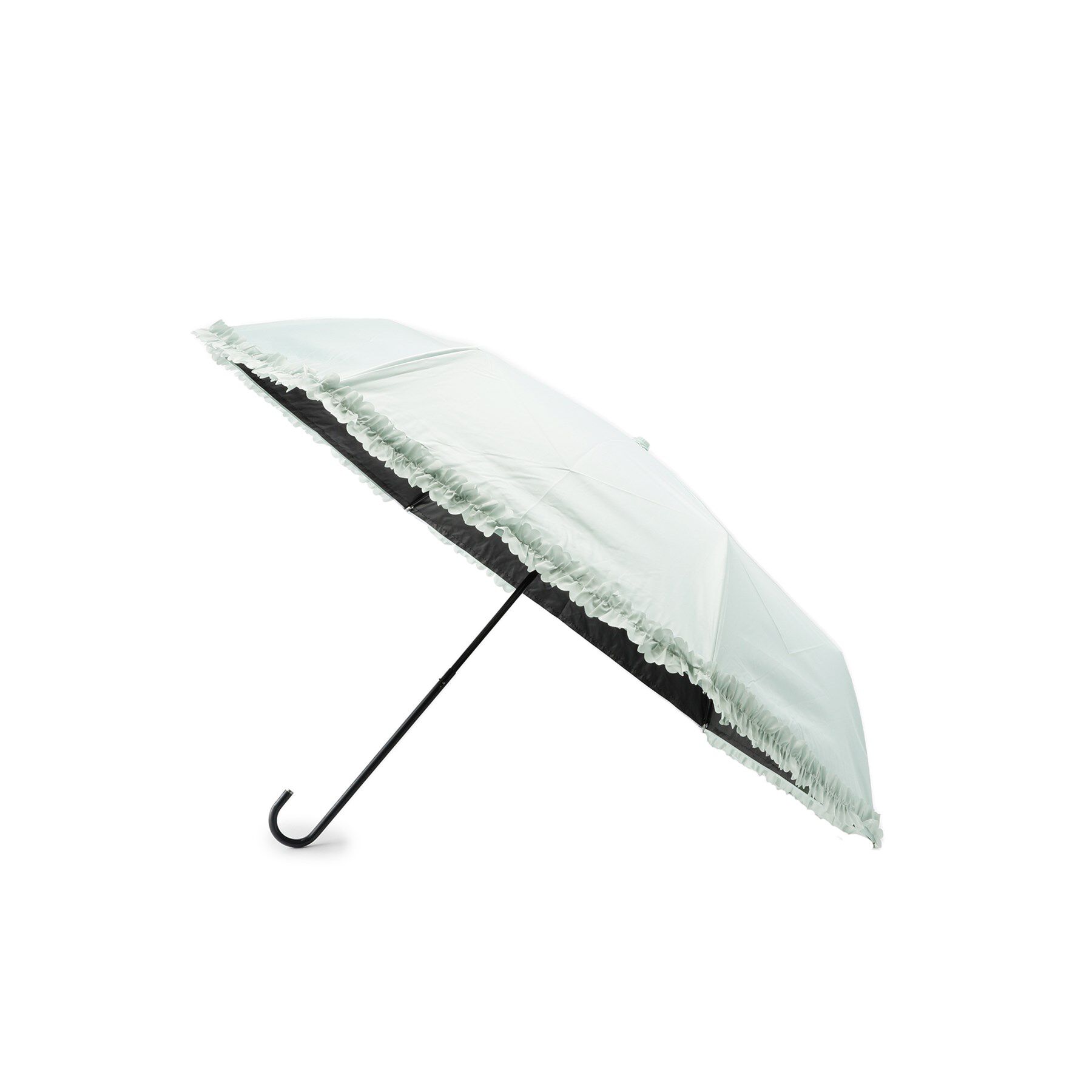 Ober Tashe「カットフリルミニ日傘／折り畳み傘／晴雨兼用」|傘|ブルー(391)