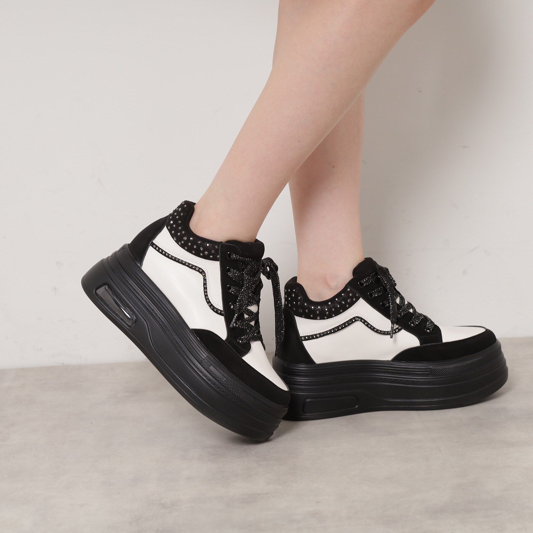 ESPERANZA「きゅんフィットインソールラインストーンスニーカー」|スニーカー|