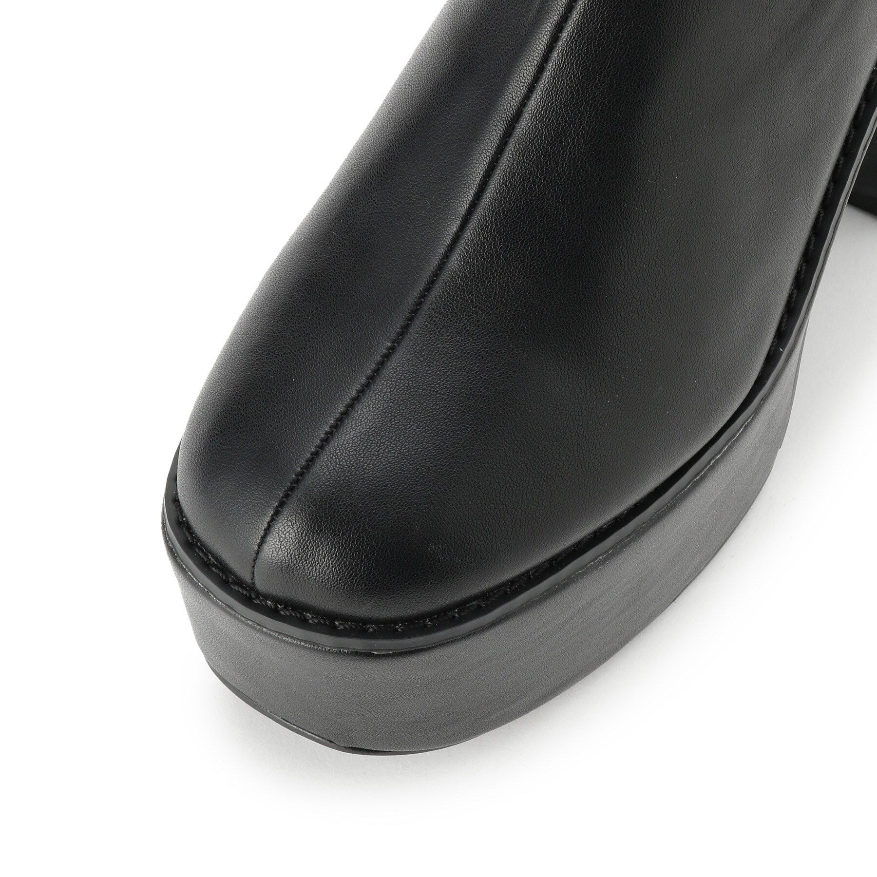 csT&P「厚底プレーンブーツ」|ショートブーツ|