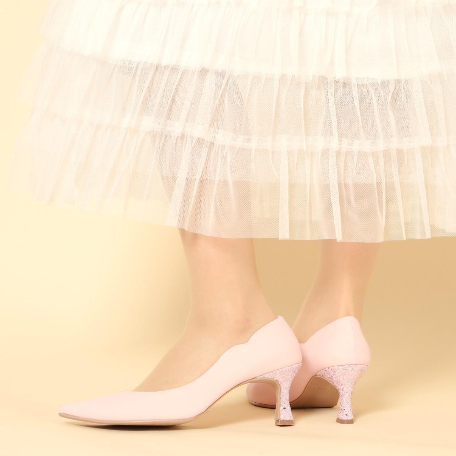 ESPERANZA「ハートカットパンプス」|パンプス|