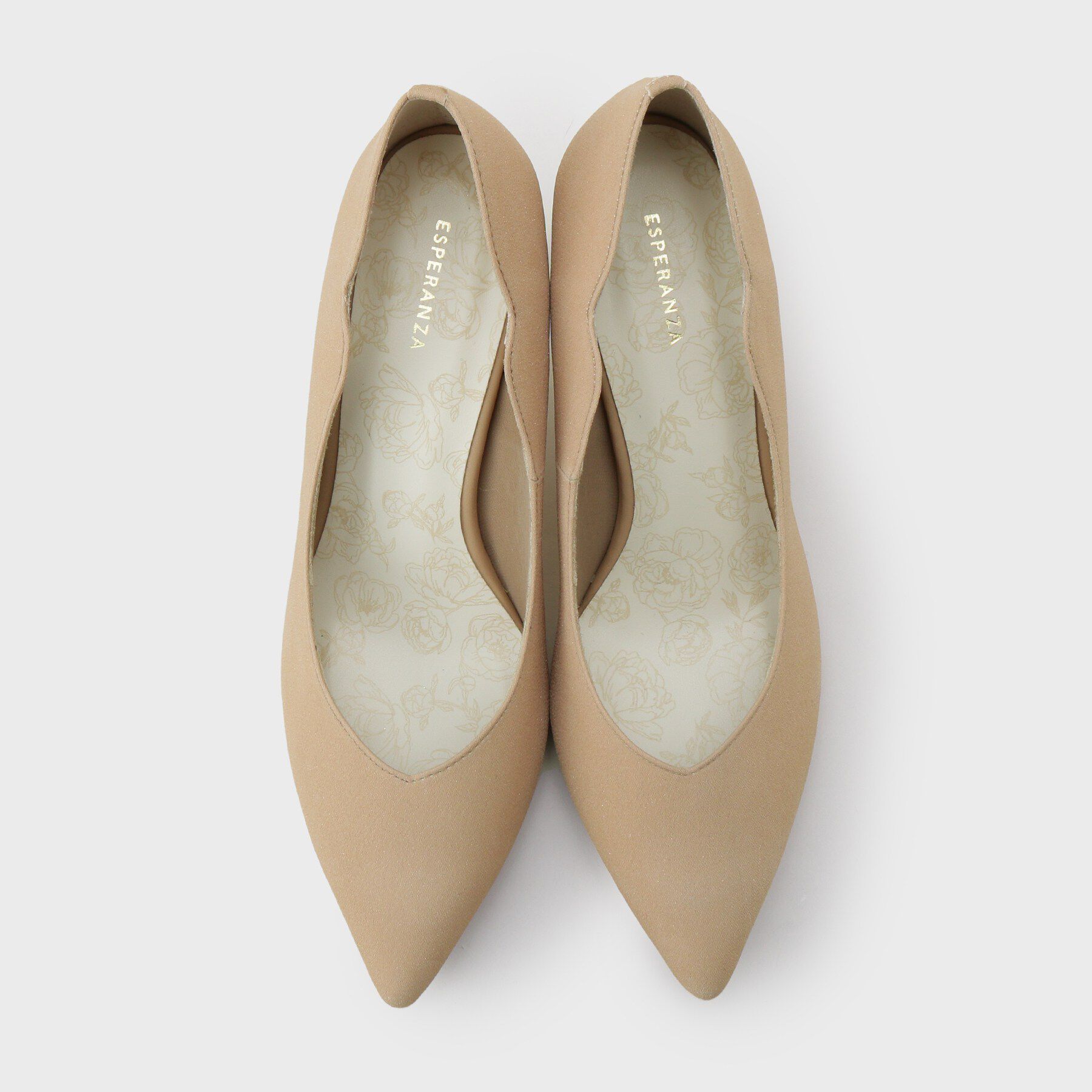 ESPERANZA「ハートカットパンプス」|パンプス|