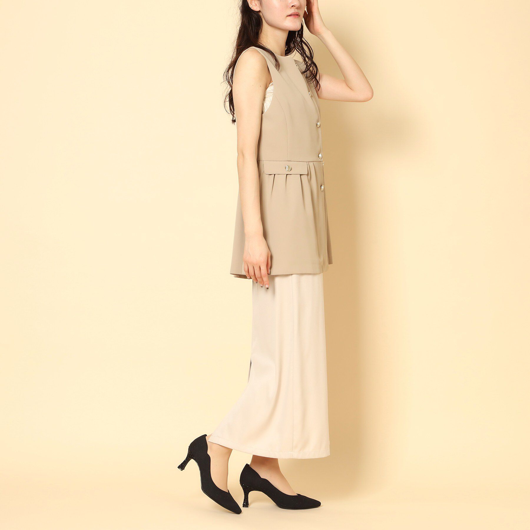 ESPERANZA「ハートカットパンプス」|パンプス|