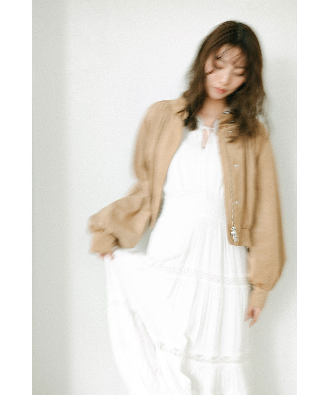 COCO DEAL「ラッフルレーストリムワンピース」|ワンピース|