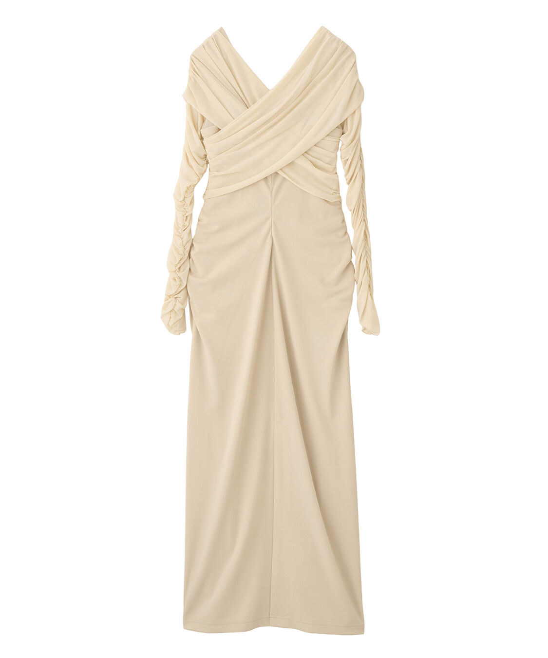 COCO DEAL「ギャザードレープカットソーワンピース」|ワンピース|