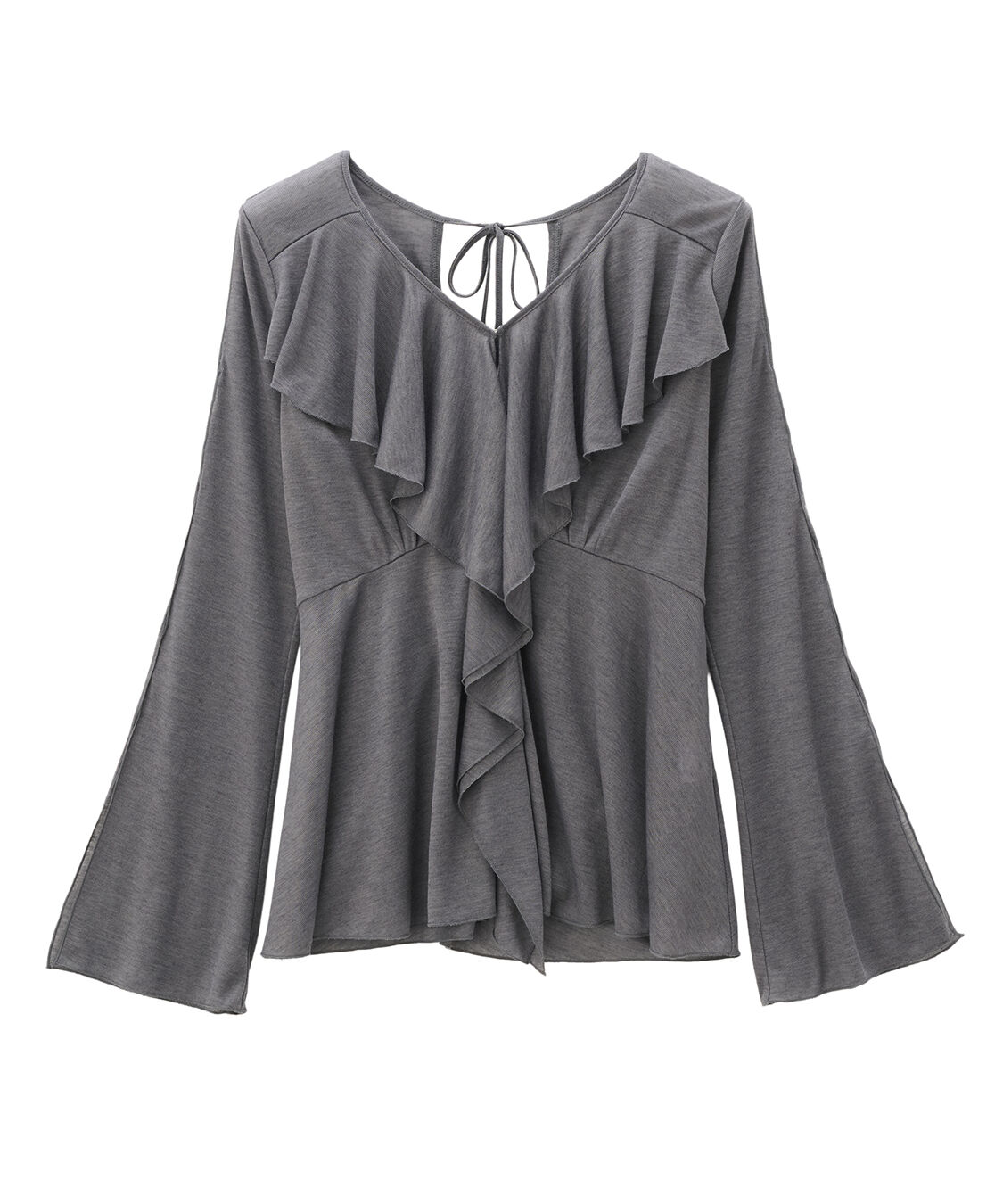 COCO DEAL「ラッフルバックシャンカットソー」|Tシャツ・カットソー|