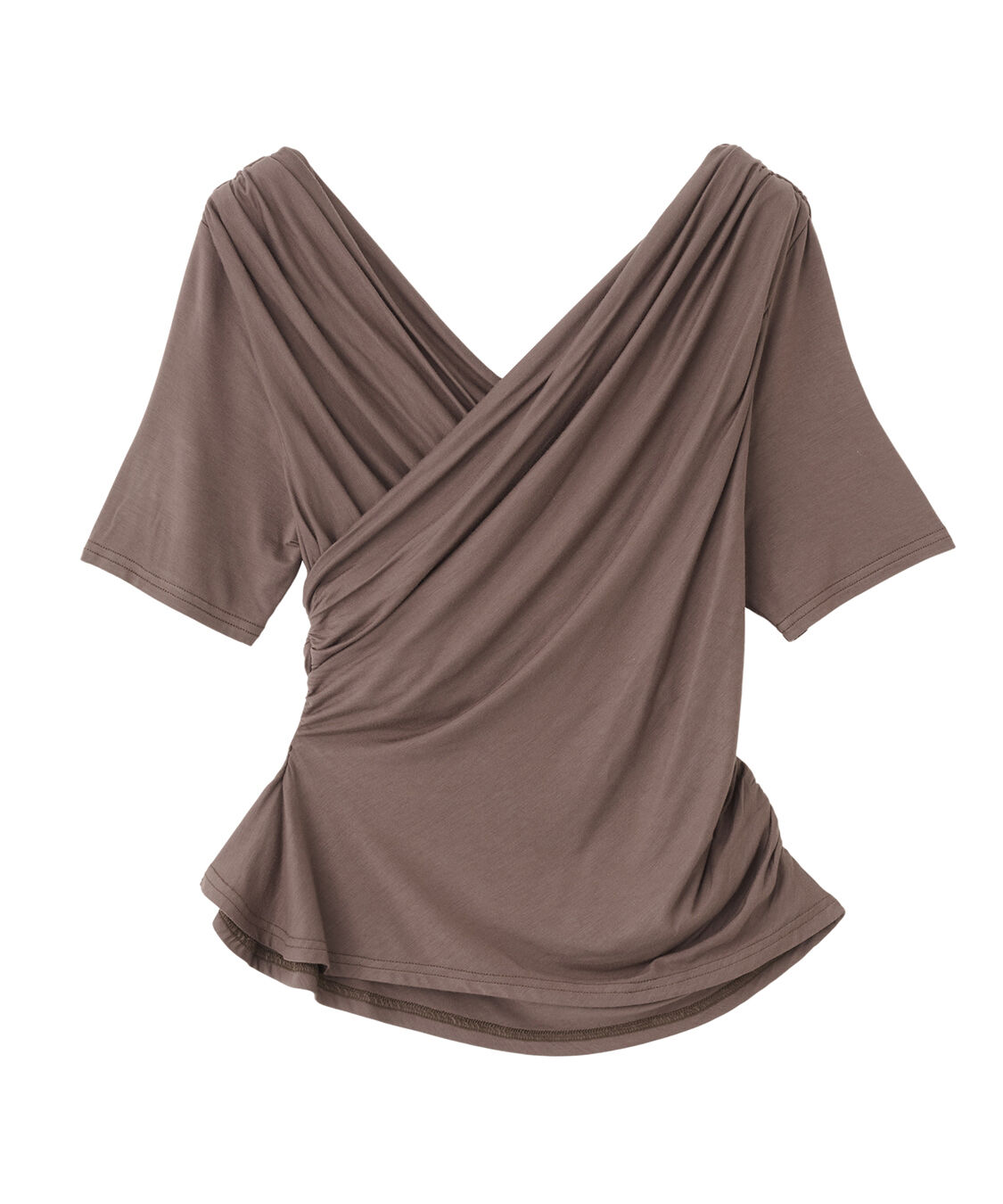 COCO DEAL「タックスリットプルオーバー」|Tシャツ・カットソー|