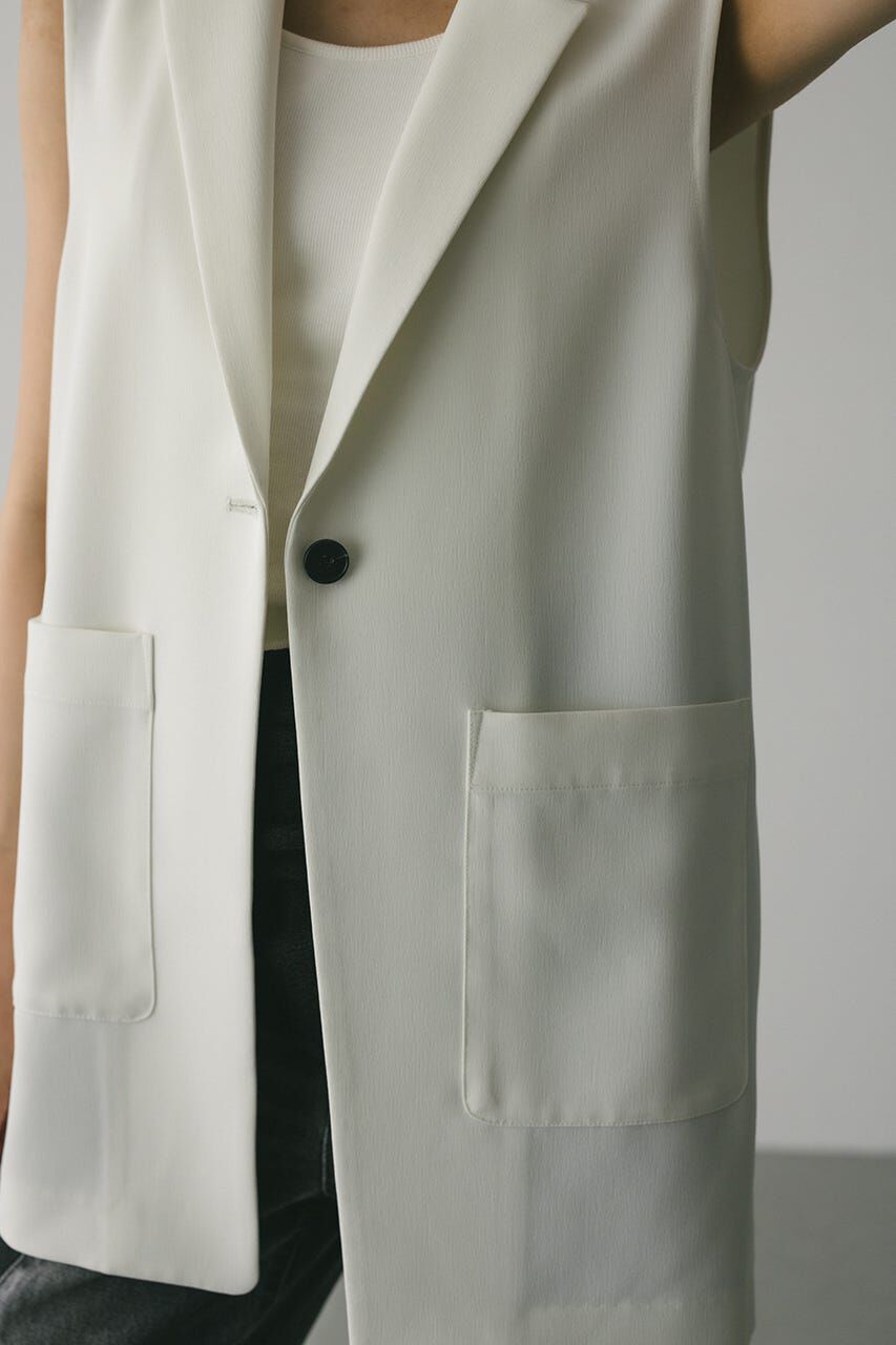 STYLEMIXER「ワンボタンルーズベスト」|ダウンベスト・ベスト|