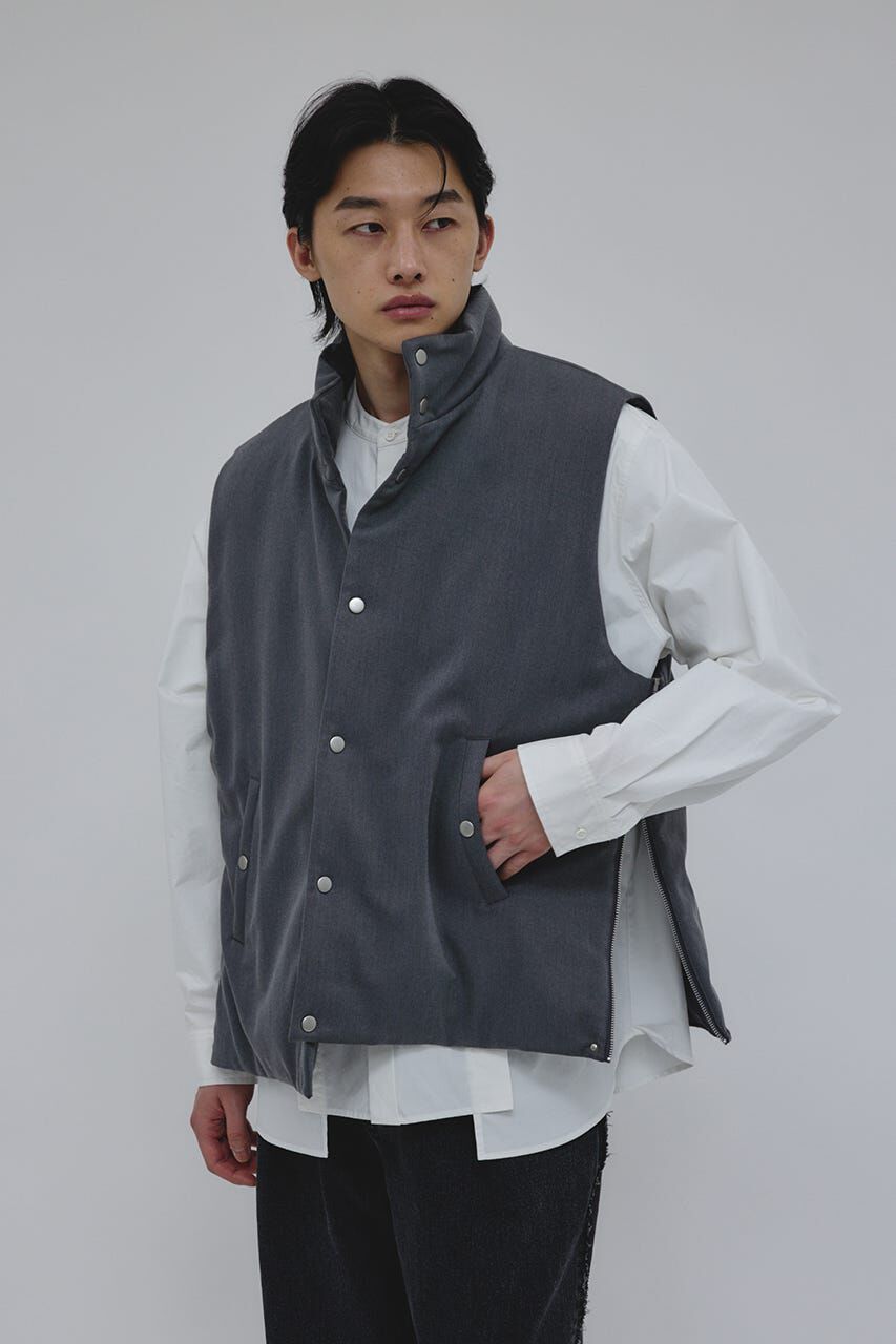 STYLEMIXER「サイドジップパッファーベスト」|ダウンベスト・ベスト|