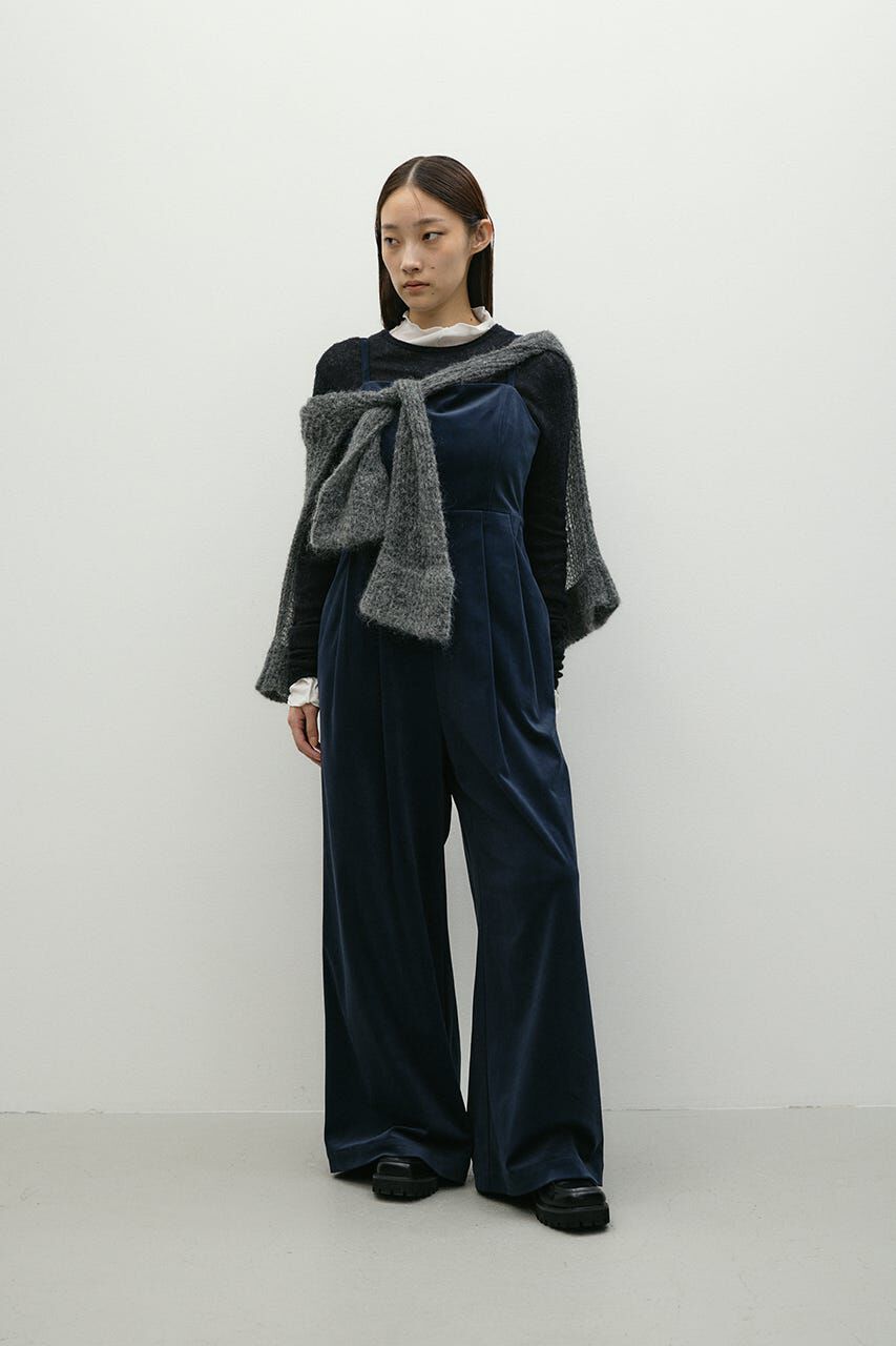 STYLEMIXER「ワイドタックベロアロンパース」|その他|
