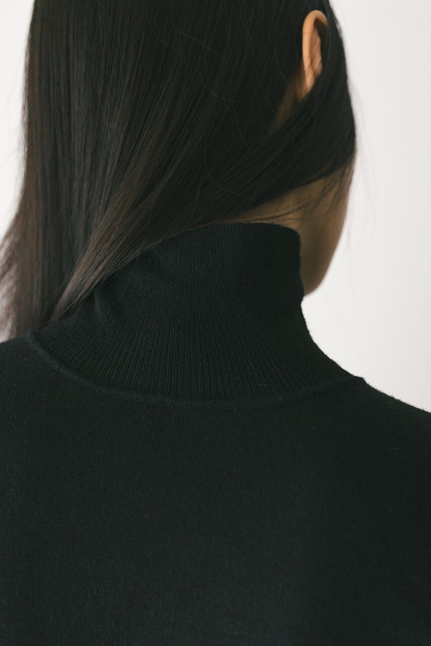 STYLEMIXER「2WAYウォッシャブルハイネックオープンニット」|ニット・セーター|