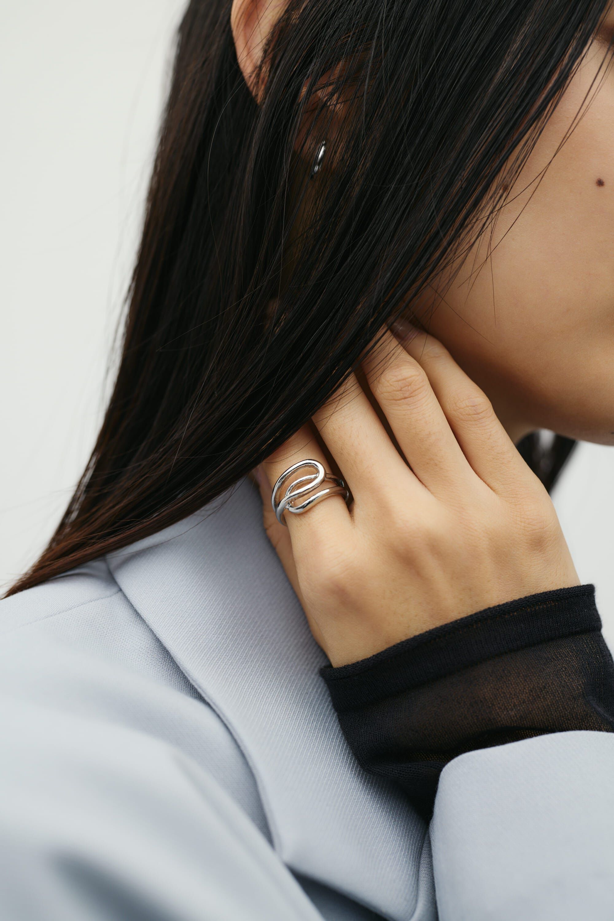 STYLEMIXER「アートラインリング」|リング|SLV