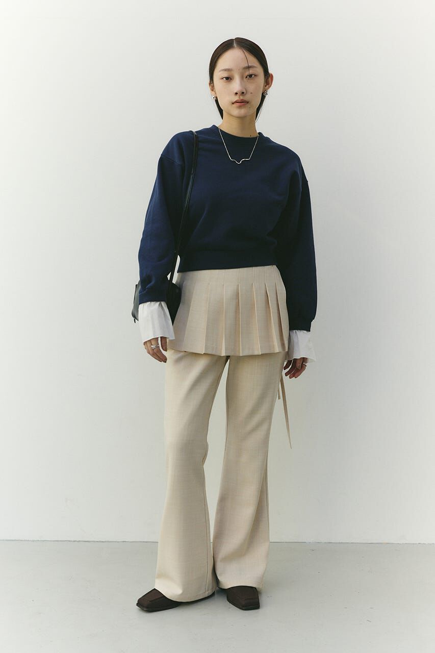 STYLEMIXER「フリルカフスウェットトップ」|Tシャツ・カットソー|