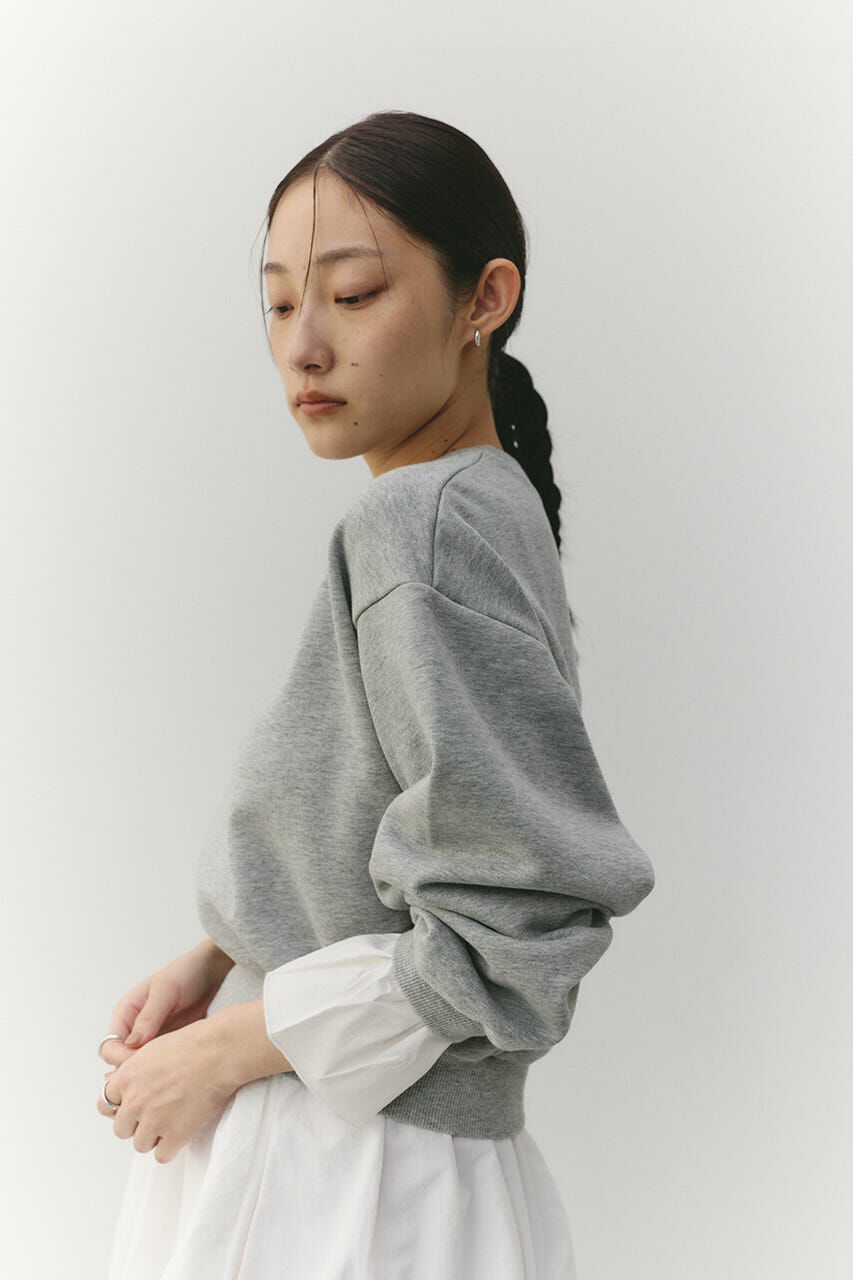 STYLEMIXER「フリルカフスウェットトップ」|Tシャツ・カットソー|