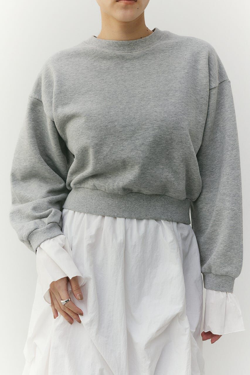 STYLEMIXER「フリルカフスウェットトップ」|Tシャツ・カットソー|