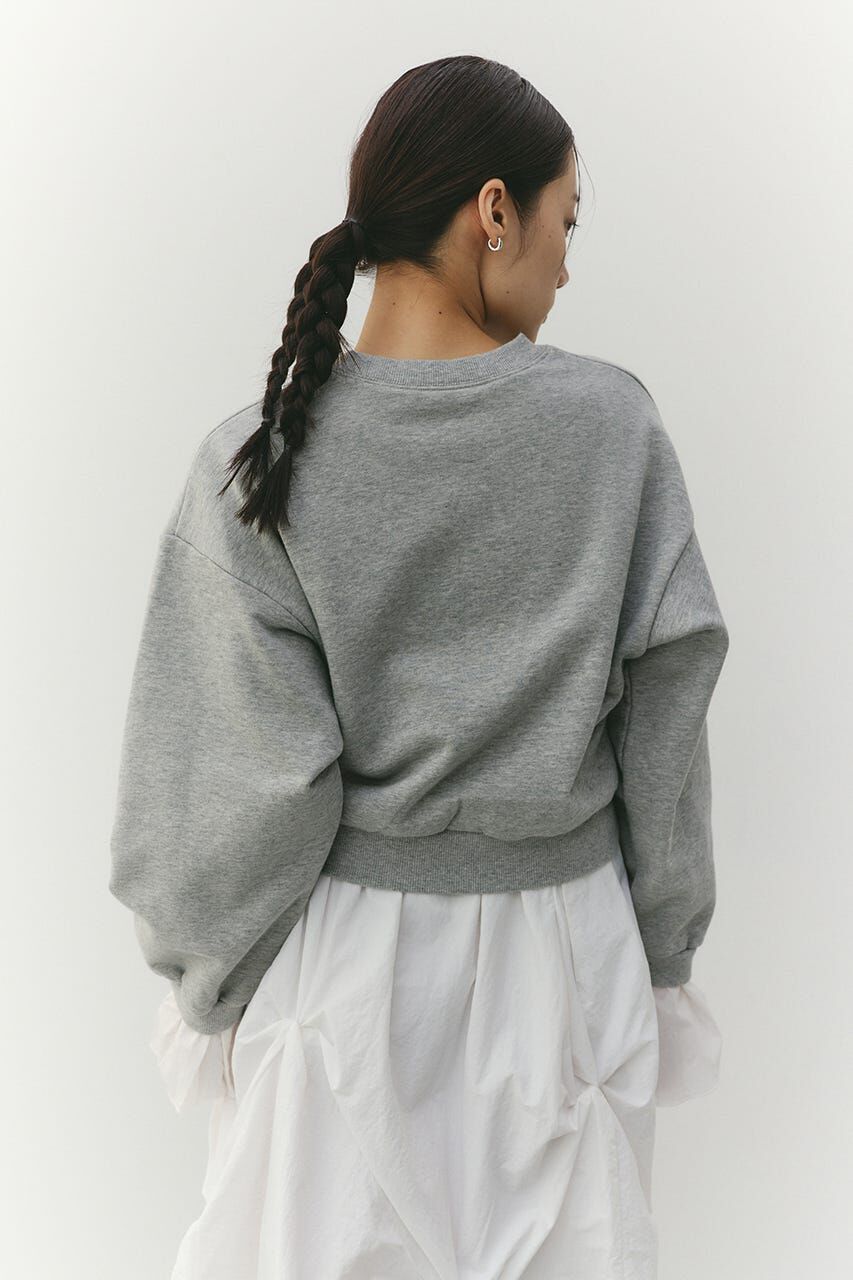 STYLEMIXER「フリルカフスウェットトップ」|Tシャツ・カットソー|