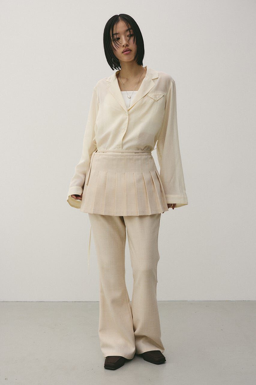 STYLEMIXER「プリーツスカートレイヤードパンツ」|その他|