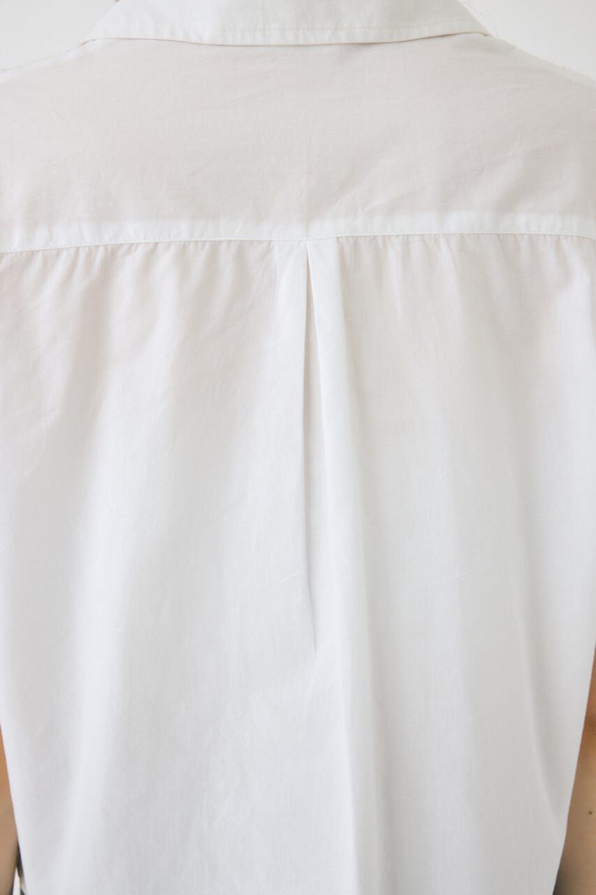 MOUSSY「LACE OPEN COLLAR シャツ」|シャツ・ブラウス|